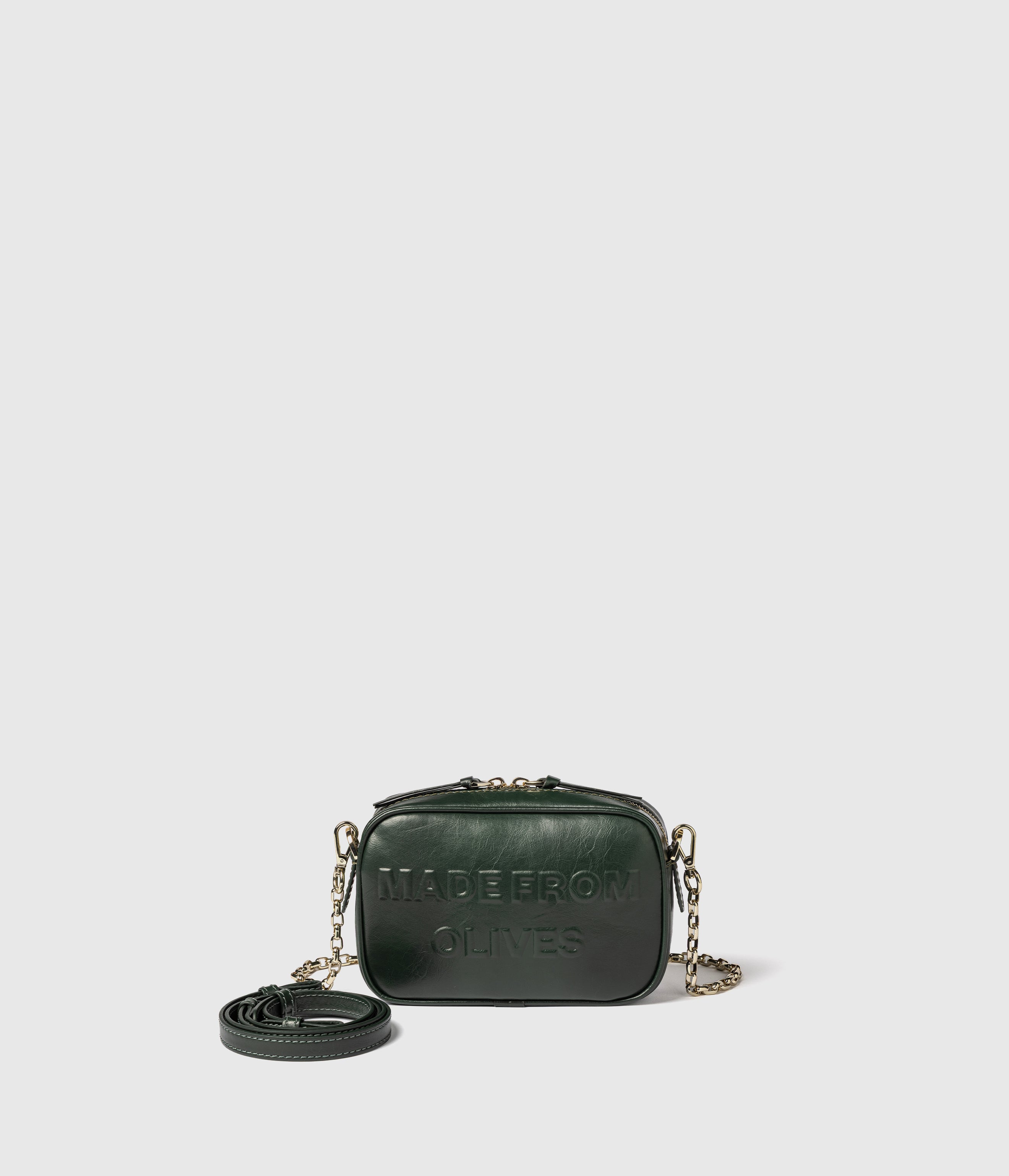Delya Camera bag Ascot Green: vegan bag | Olives | Miomojo