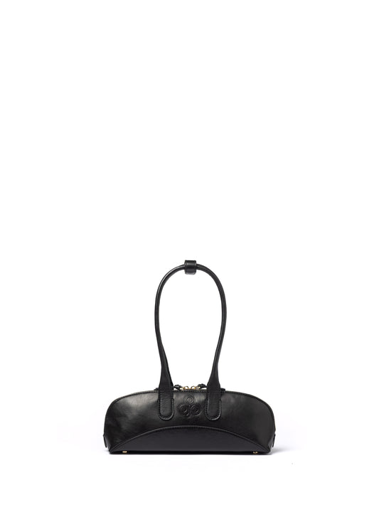 Gilda Baguette Bag Black - Olive