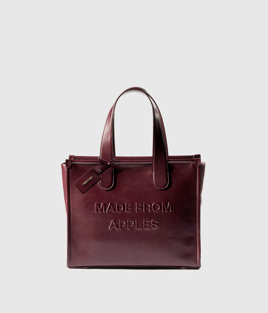 Alima Tote L - Rubino (Apple-based)