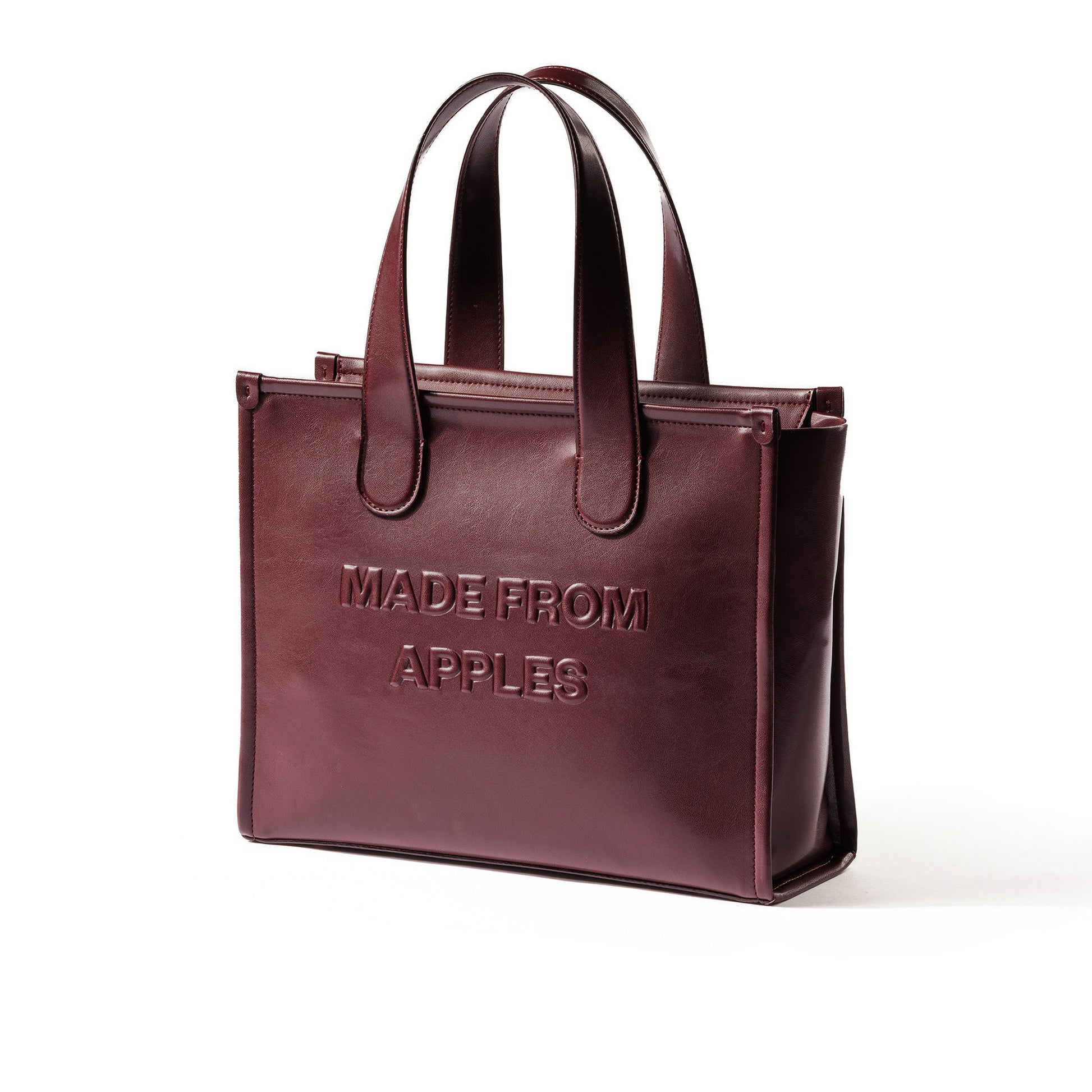 ALMA TOTE BAG L RUBINO – APPLE