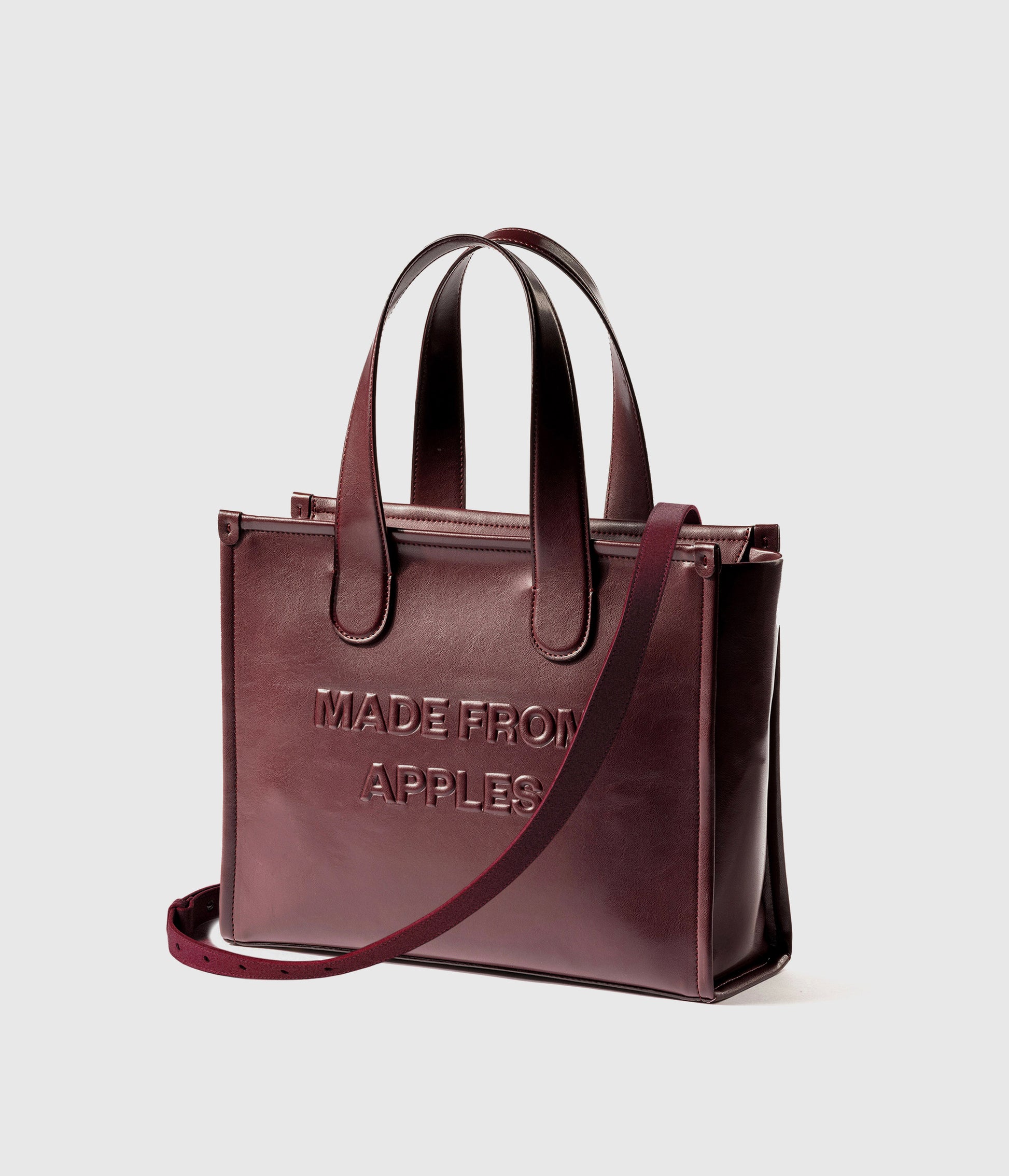 Alima Tote L - Rubino (a base di mela)