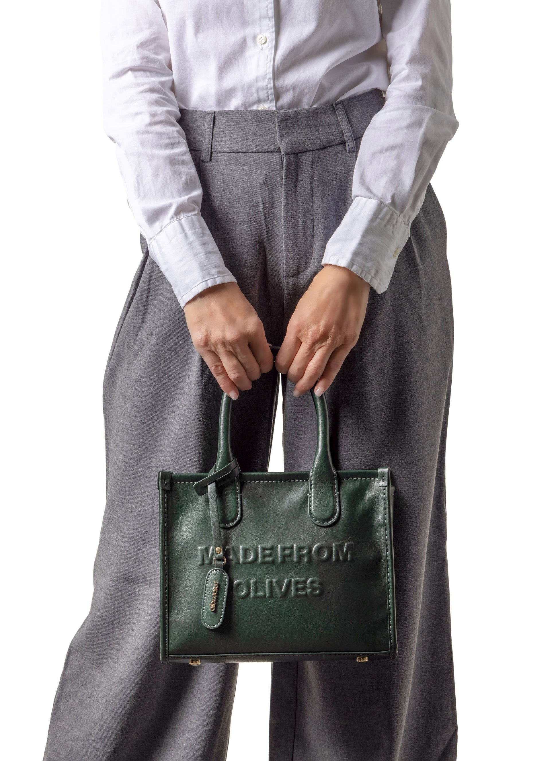 Alma Deluxe Tote Bag M Verde Foresta - Olive