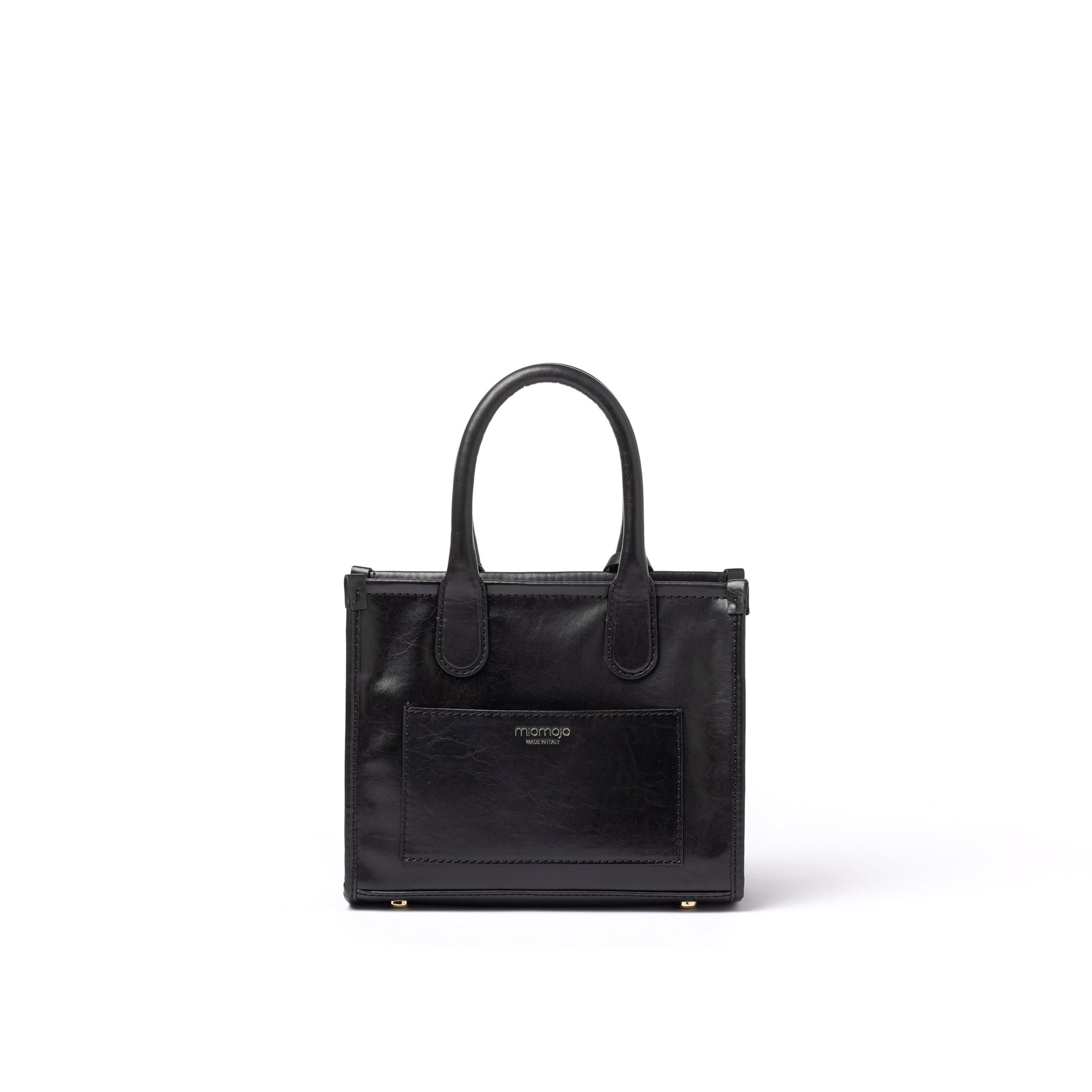 Alma Deluxe Tote Bag M Nero - Olive