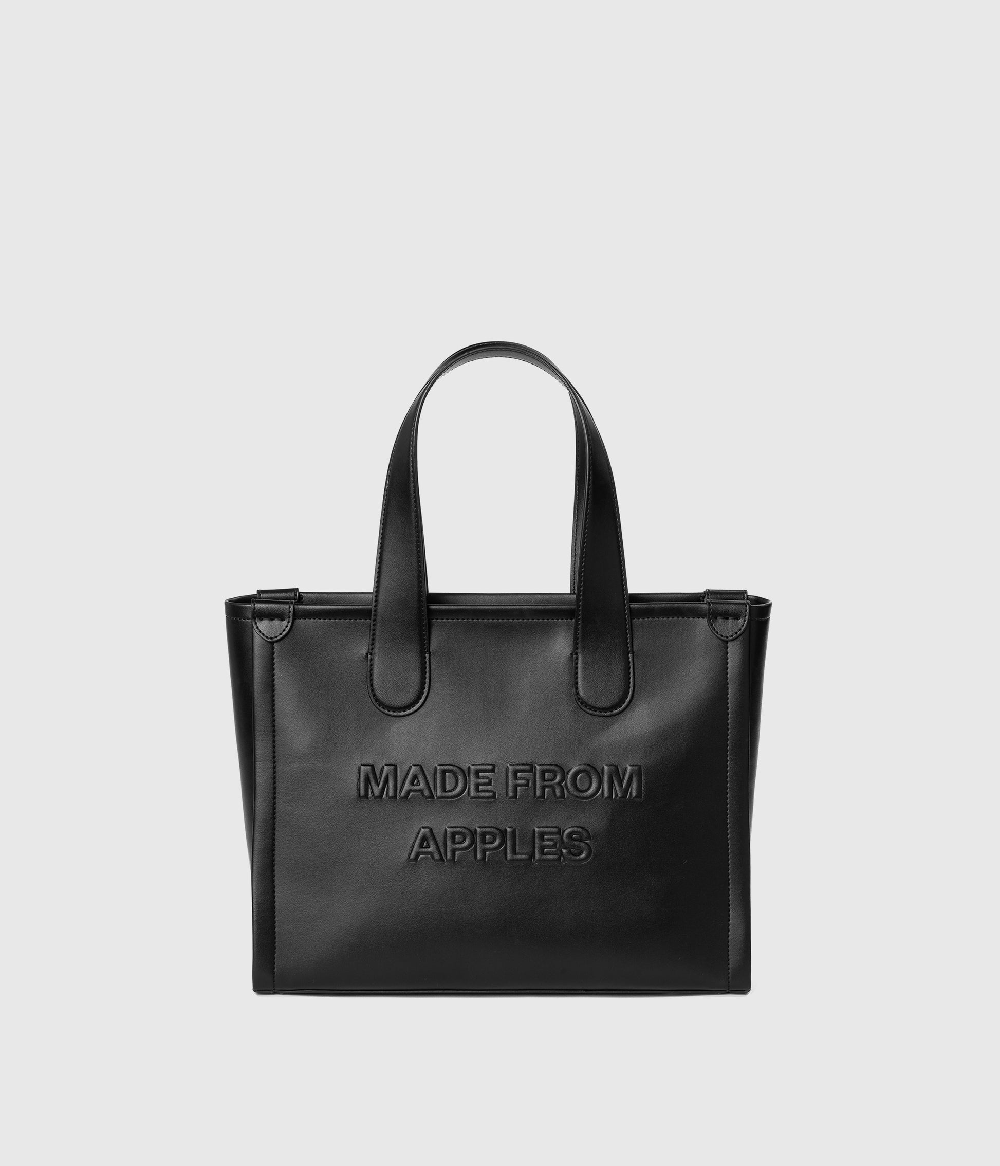 Alima Tote L - Nero (a base di mela)