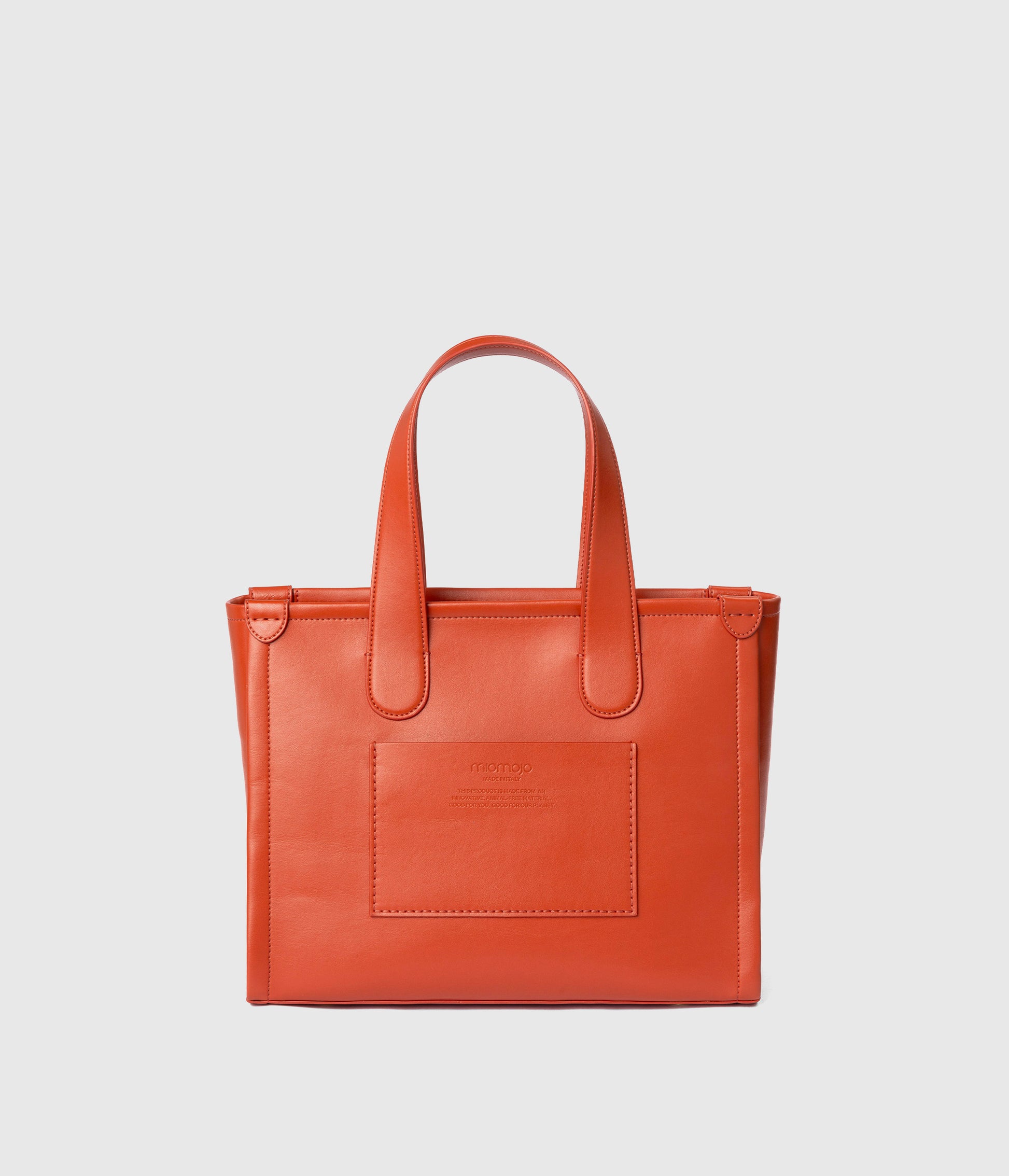 Alima Tote L - Terracotta (a base di mela)