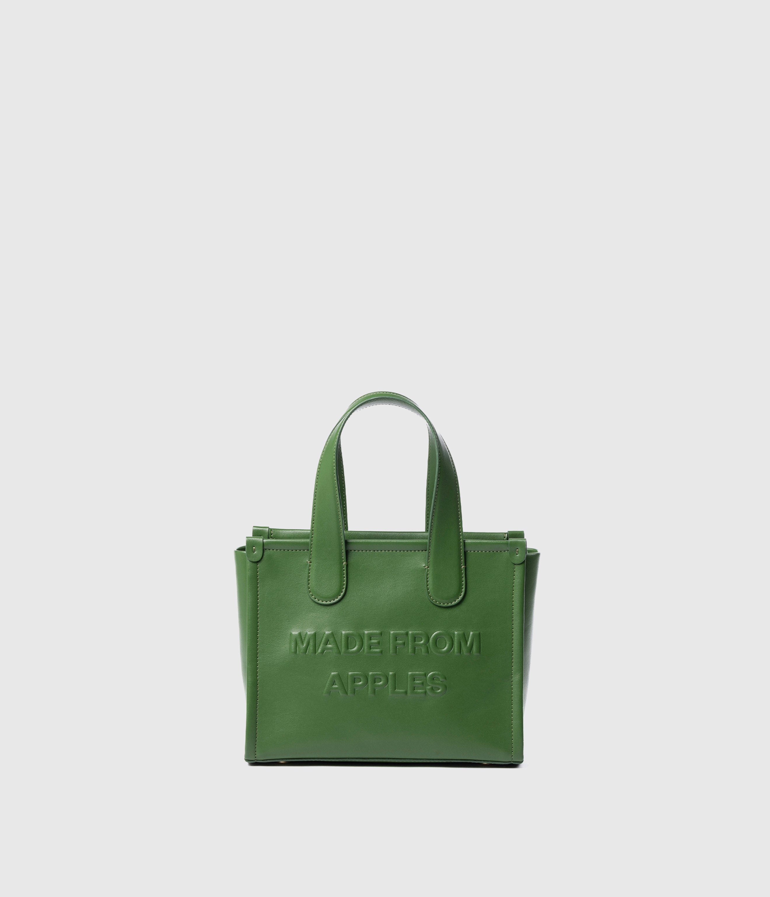 Alima Medium Tote Bag Green: vegan bag