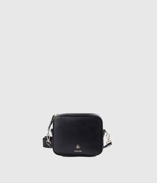 Dalila Crossbody - Black (Apple-based)