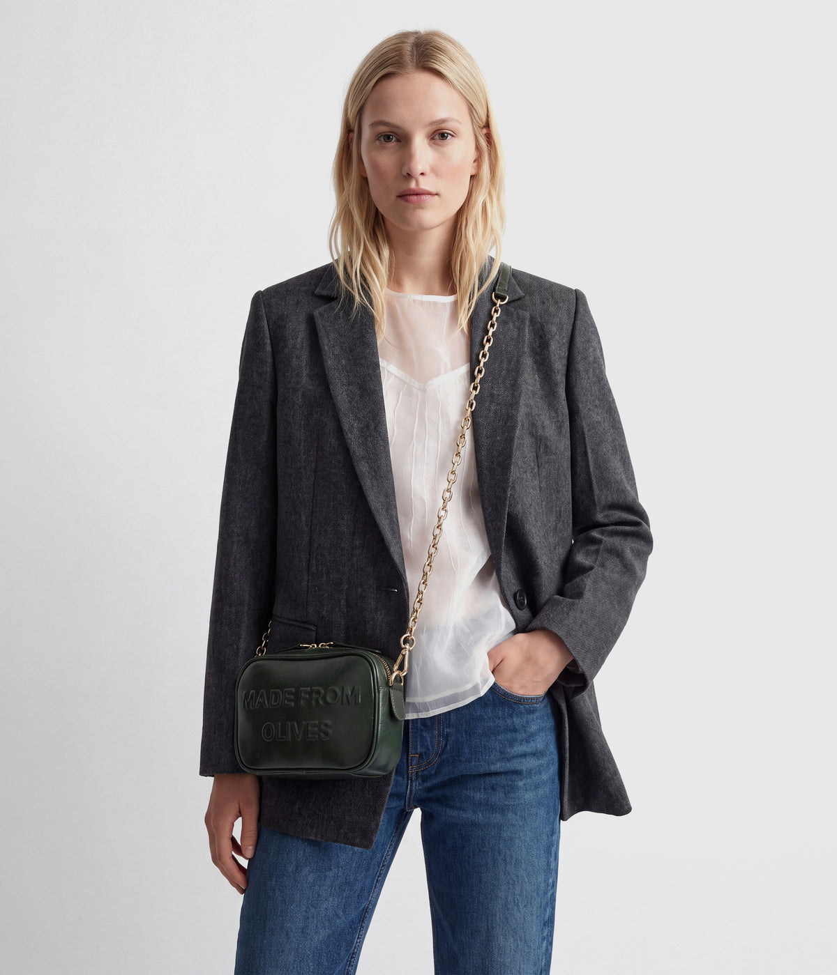 Delya Camera Bag - Ascot Green (Olive-based)
