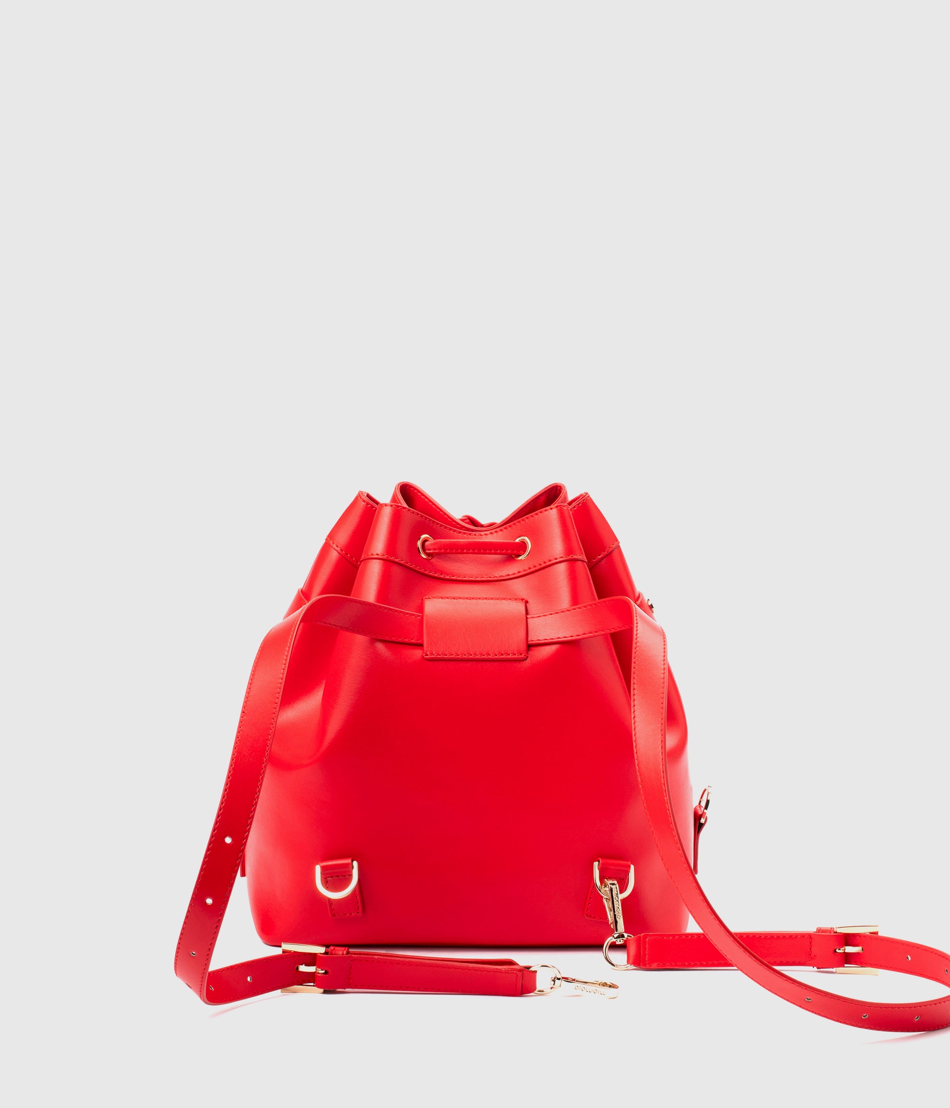 Giorgia Bucket Bag -  Red (Apple-based)