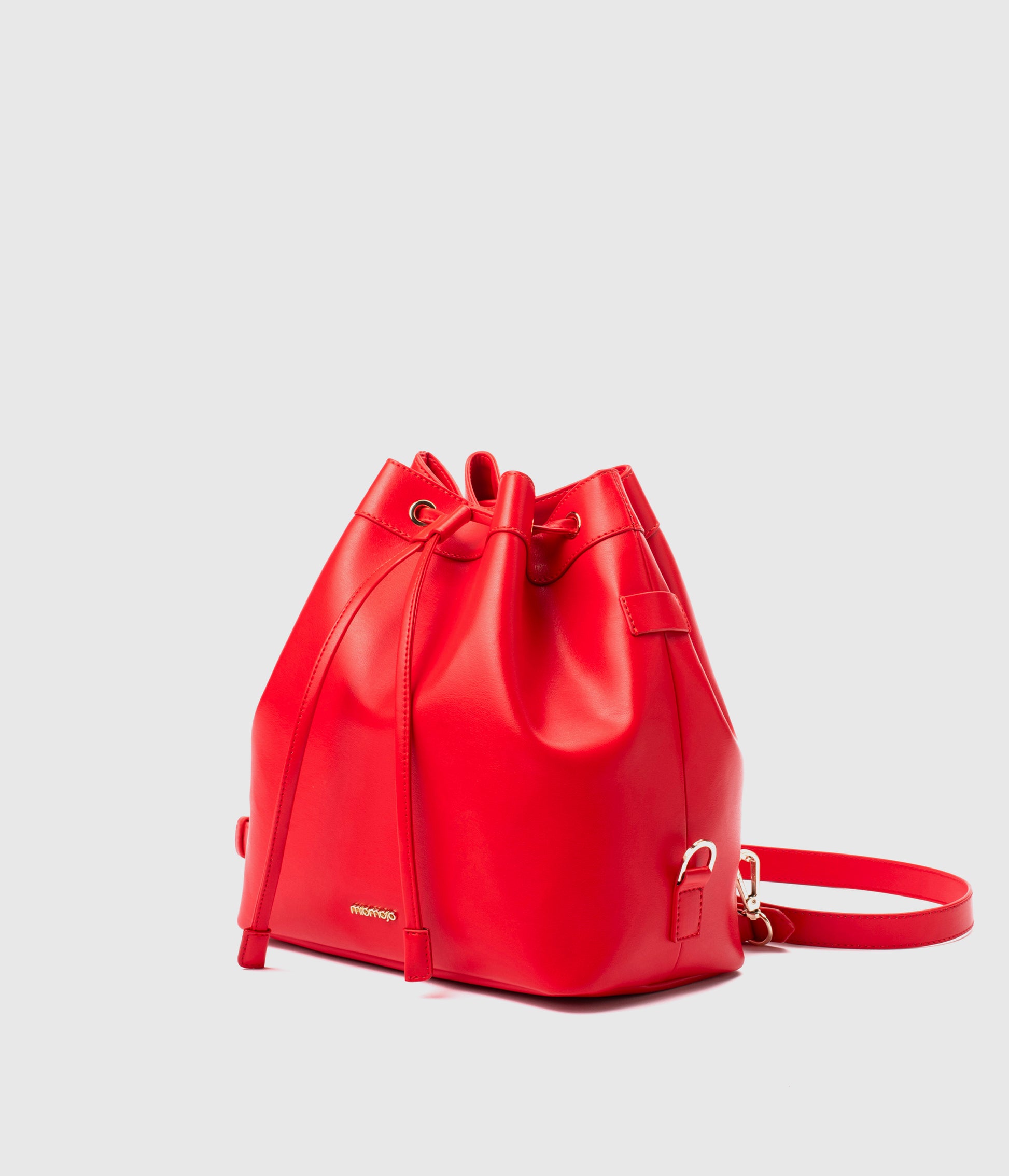 Giorgia Bucket Bag -  Red (Apple-based)
