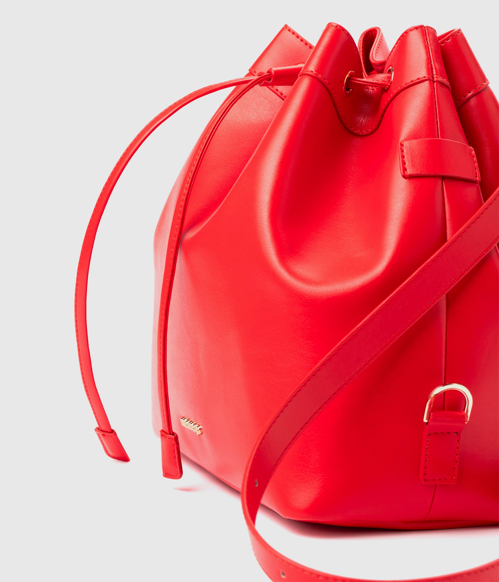 Giorgia Bucket Bag -  Red (Apple-based)