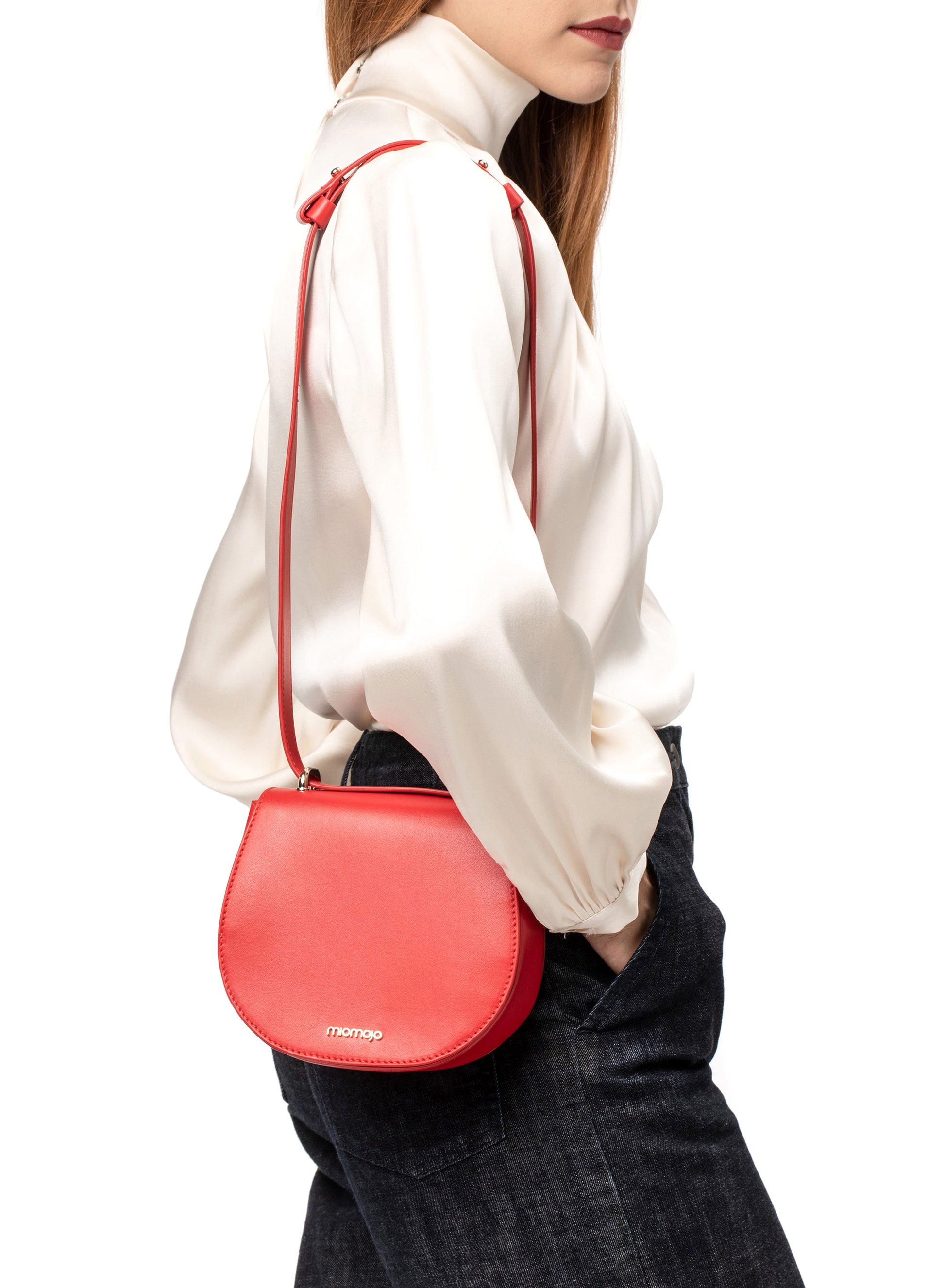 Iris mini bag Rosso - Apple