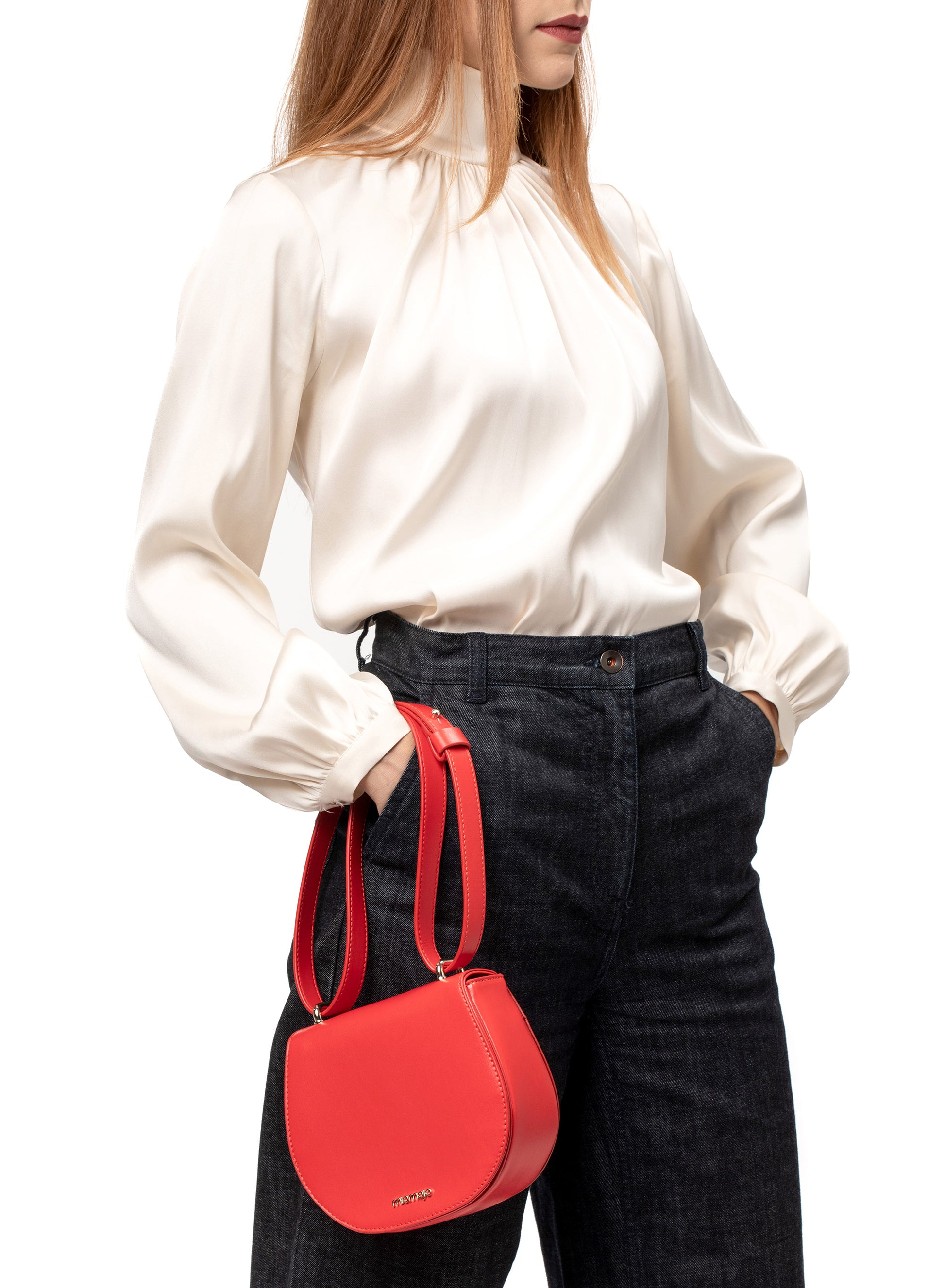 Iris mini bag Rosso - Apple