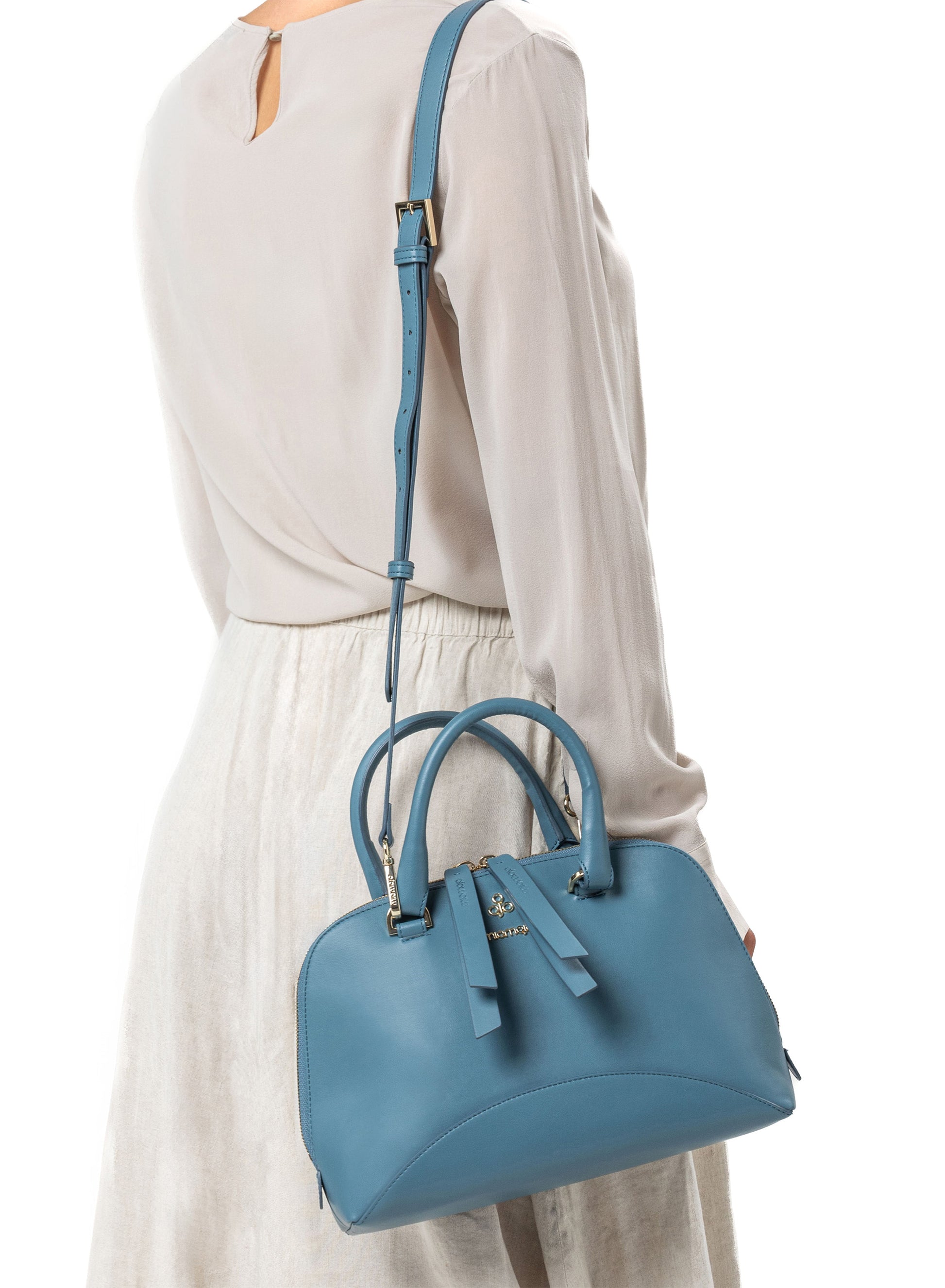 Isotta Bowler Bag Cielo – Corn