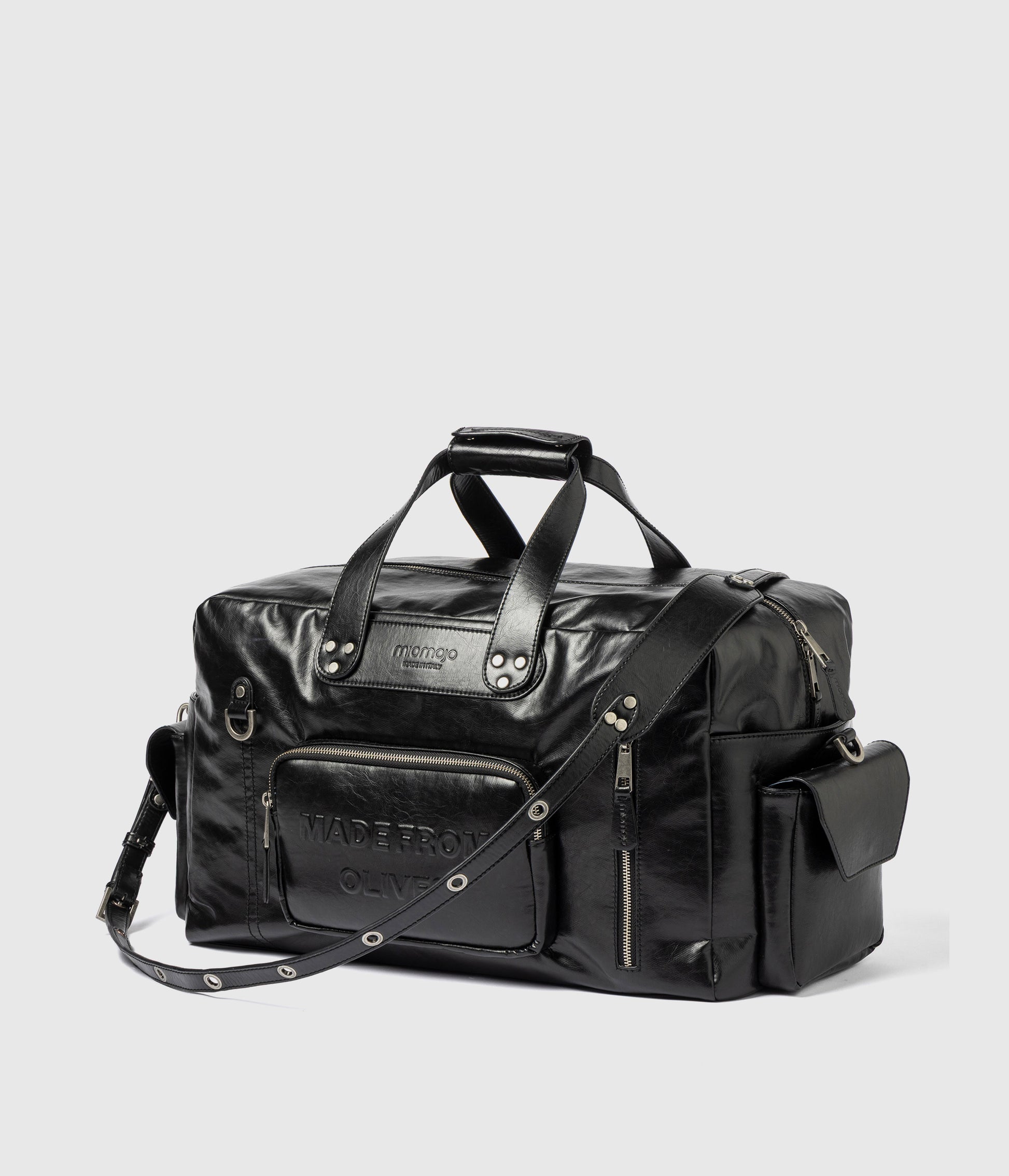 Lenny duffle - Schwarz (auf Olivenbasis)