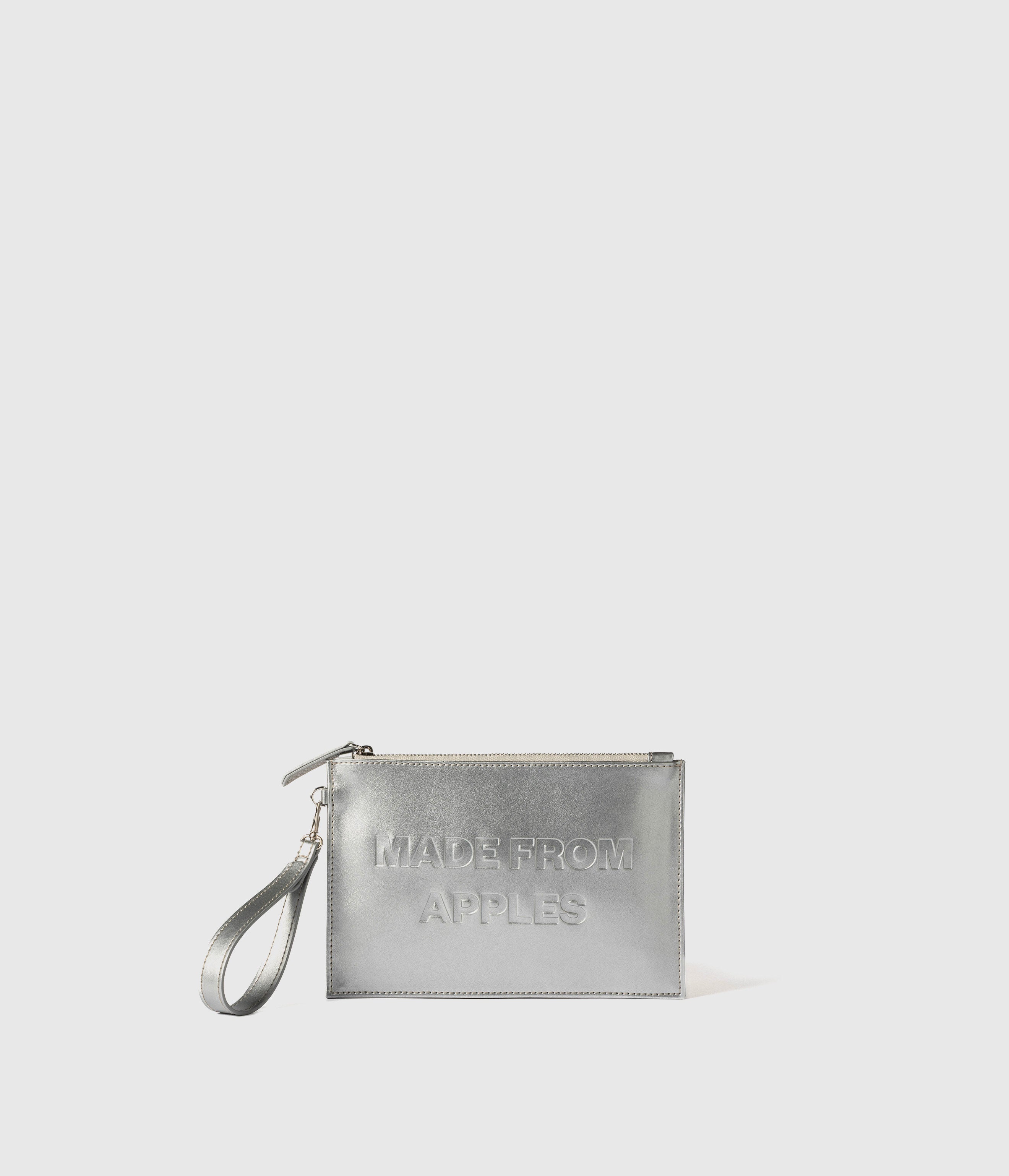 Orion Pouch silver: vegan bag | Apple | Miomojo