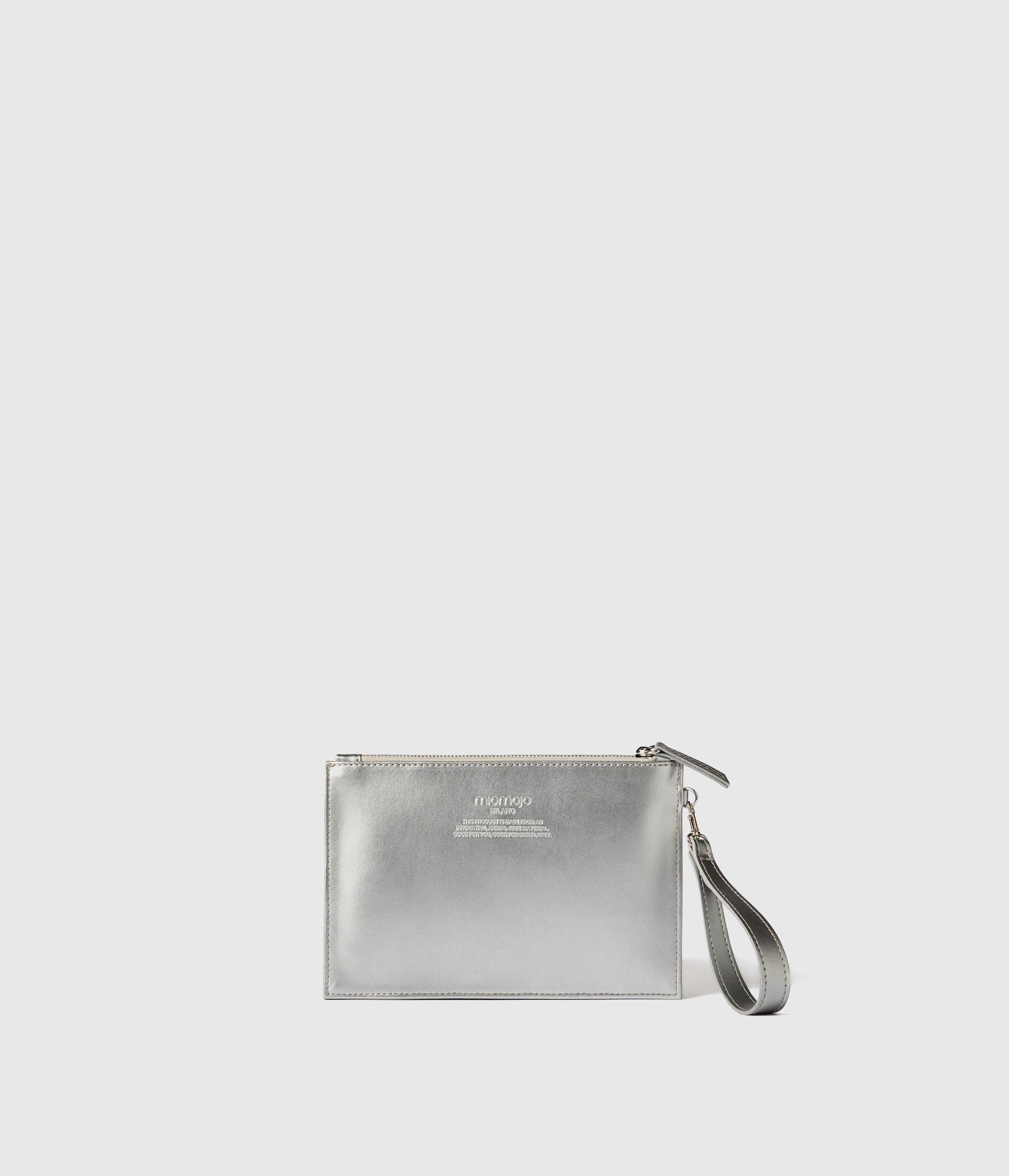 Orion Pouch silver: vegan bag | Apple | Miomojo