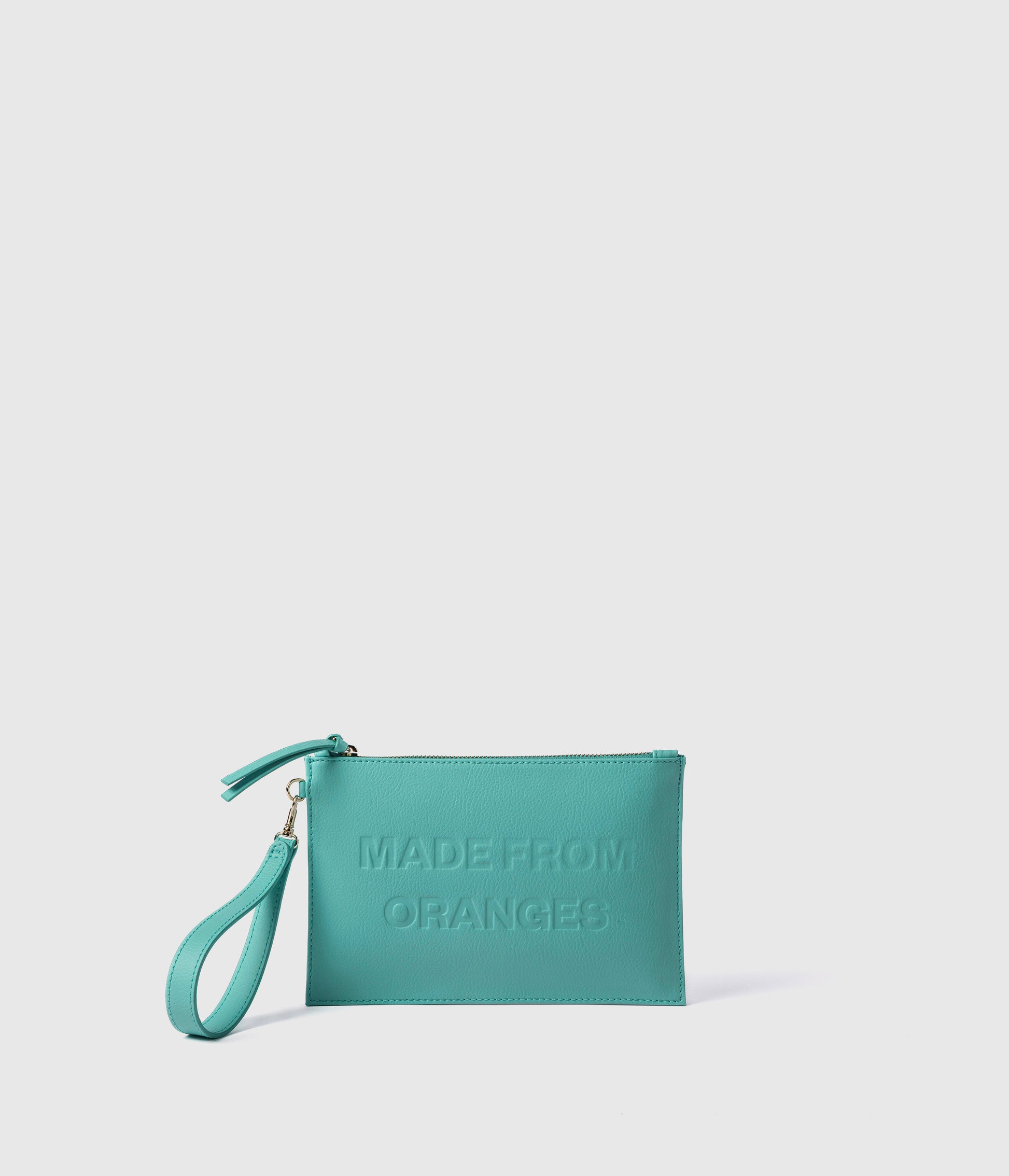 Orion Pouch – Acquamarina (a base di arance)