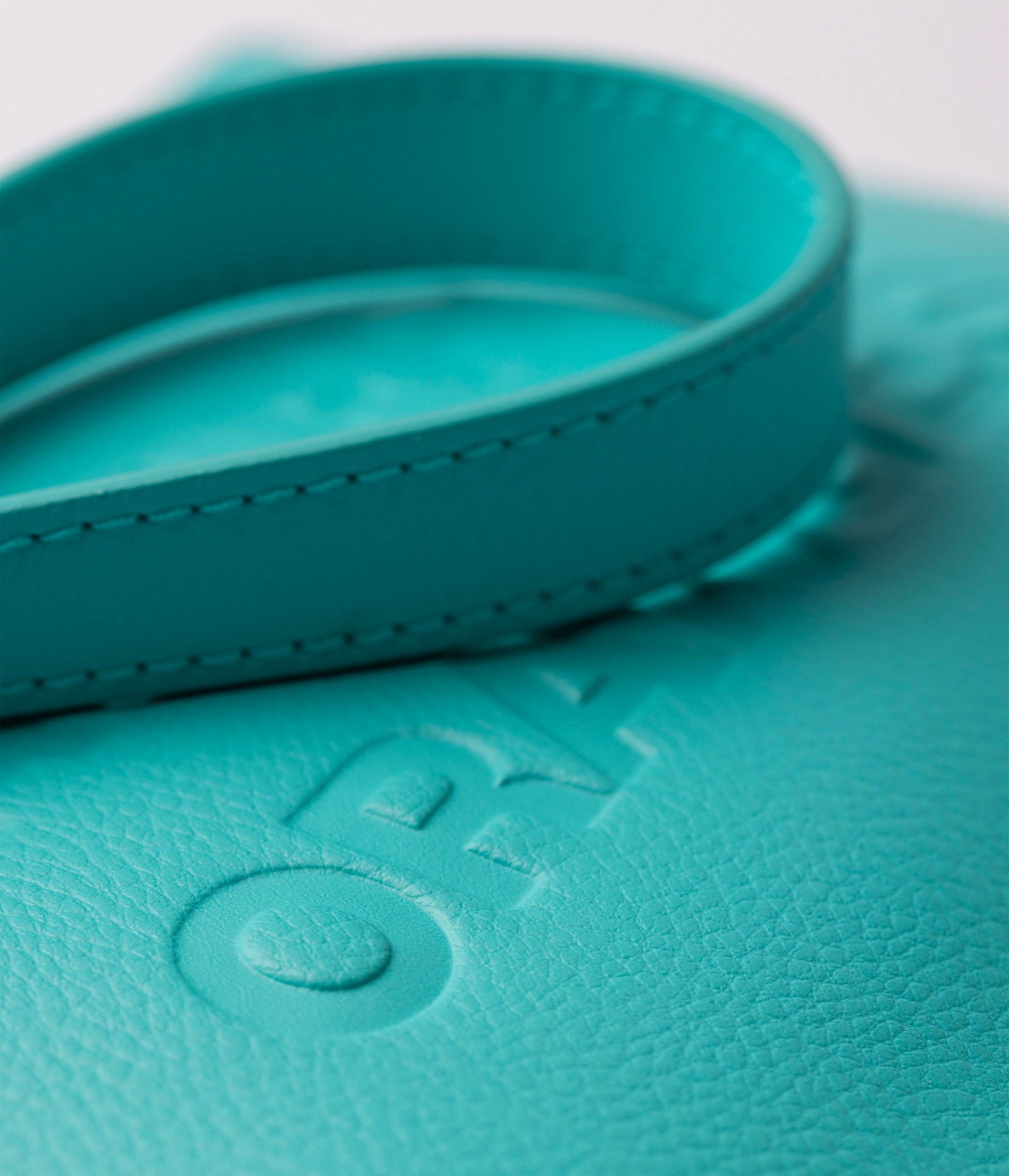 Orion Pouch – Acquamarina (a base di arance)