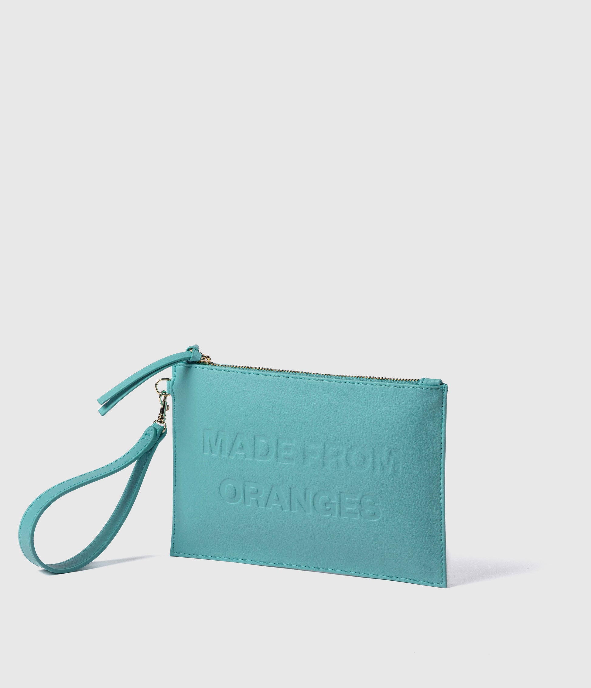 Orion Pouch – Acquamarine (auf Orangenbasis)