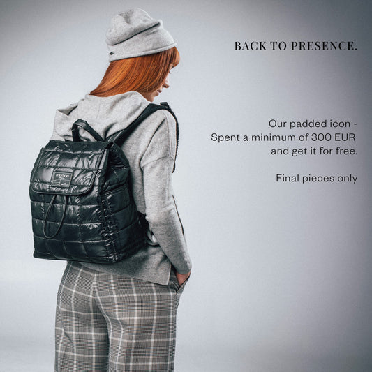 Amanda Backpack Black - Recycled Nylon