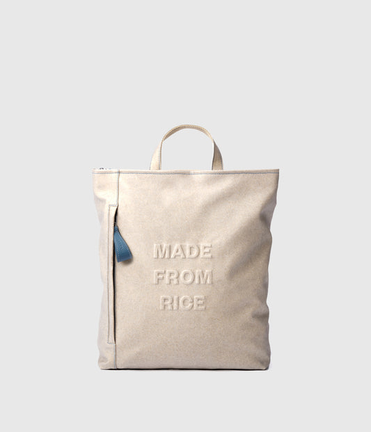 Vittorio Backpack - Rice (Rice-based)