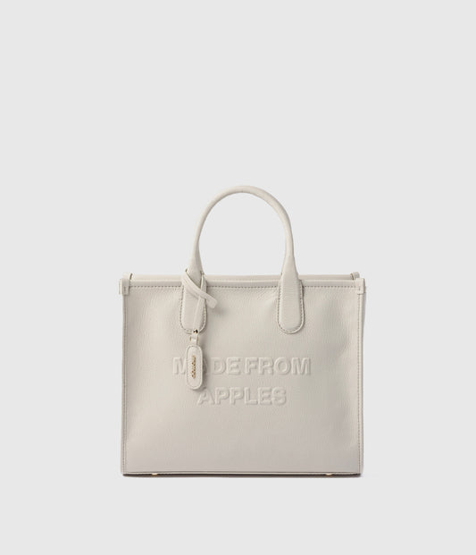 Alima Deluxe Tote L - Cloud White (Apple-based)