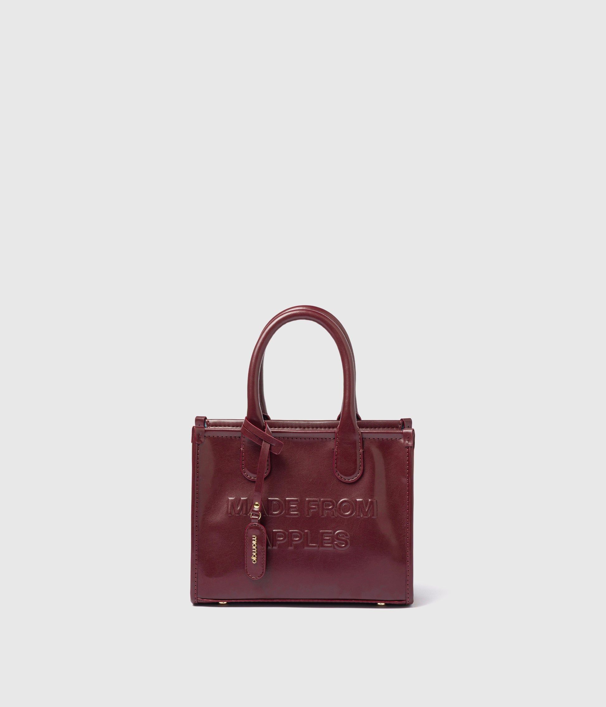 Alima Deluxe Tote M - Rubino (a base di mela)