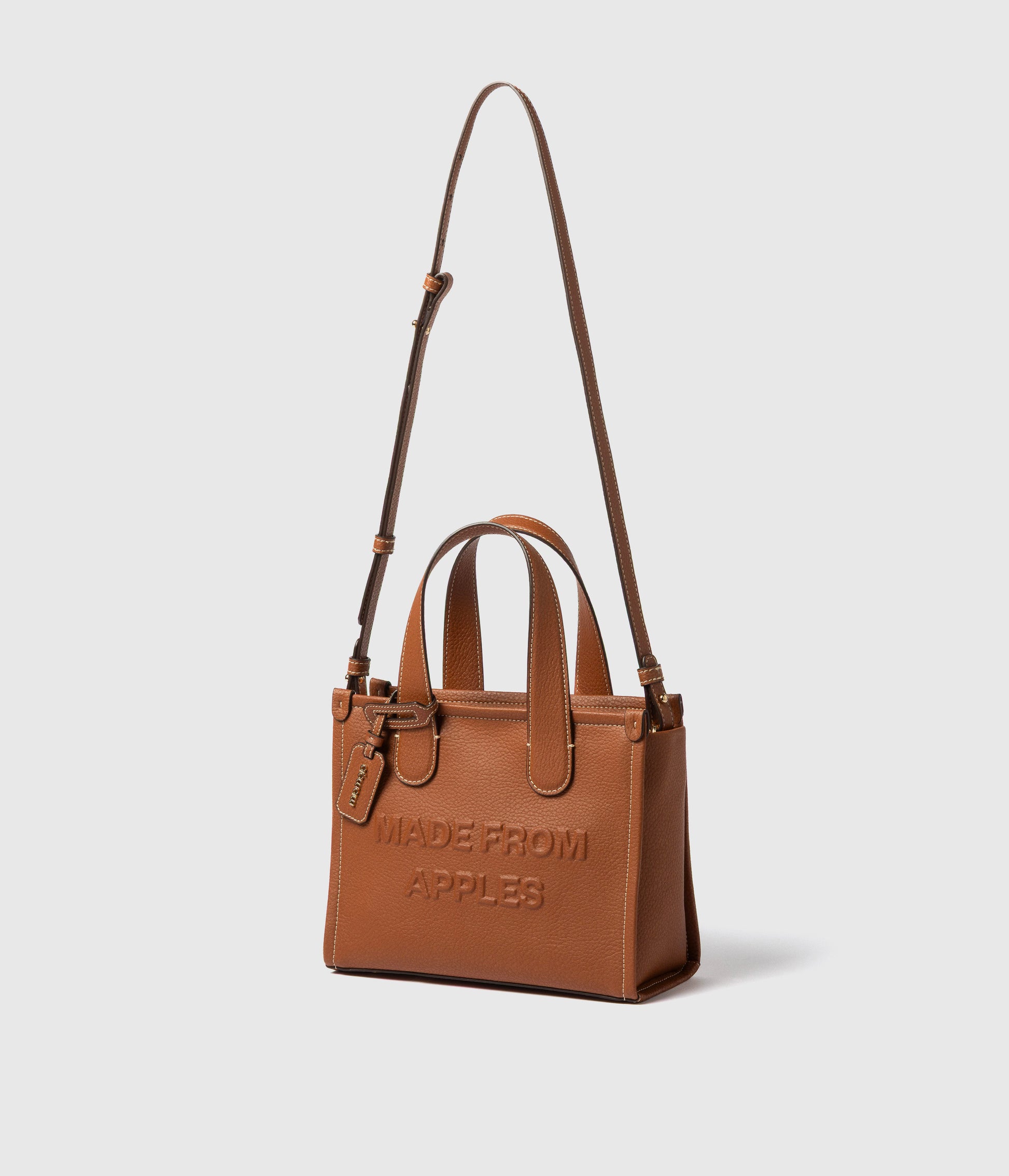 Alima Tote M - Cognac (a base di mela)