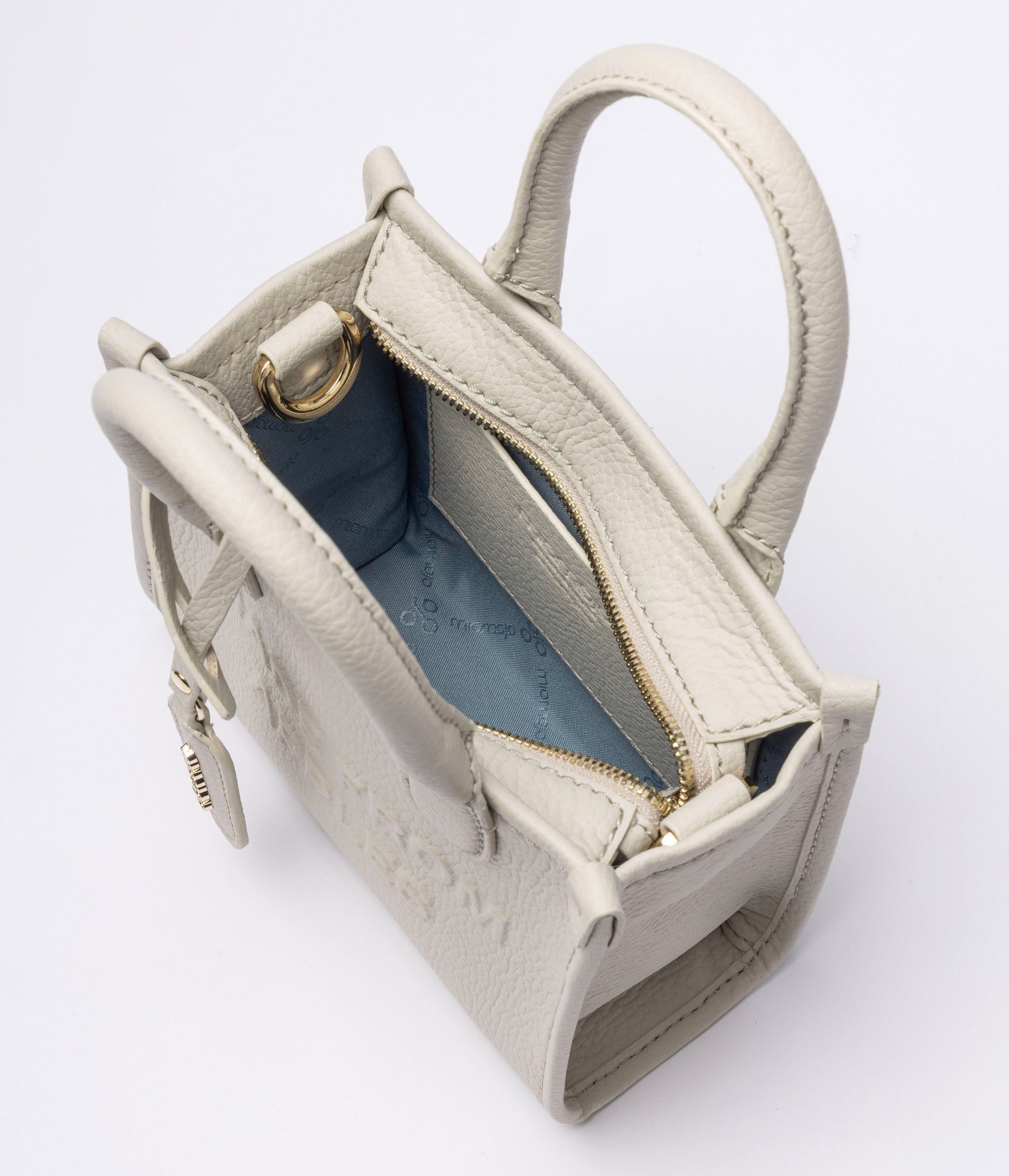 Alima Deluxe Tote S – Cloud White (auf Apfelbasis)