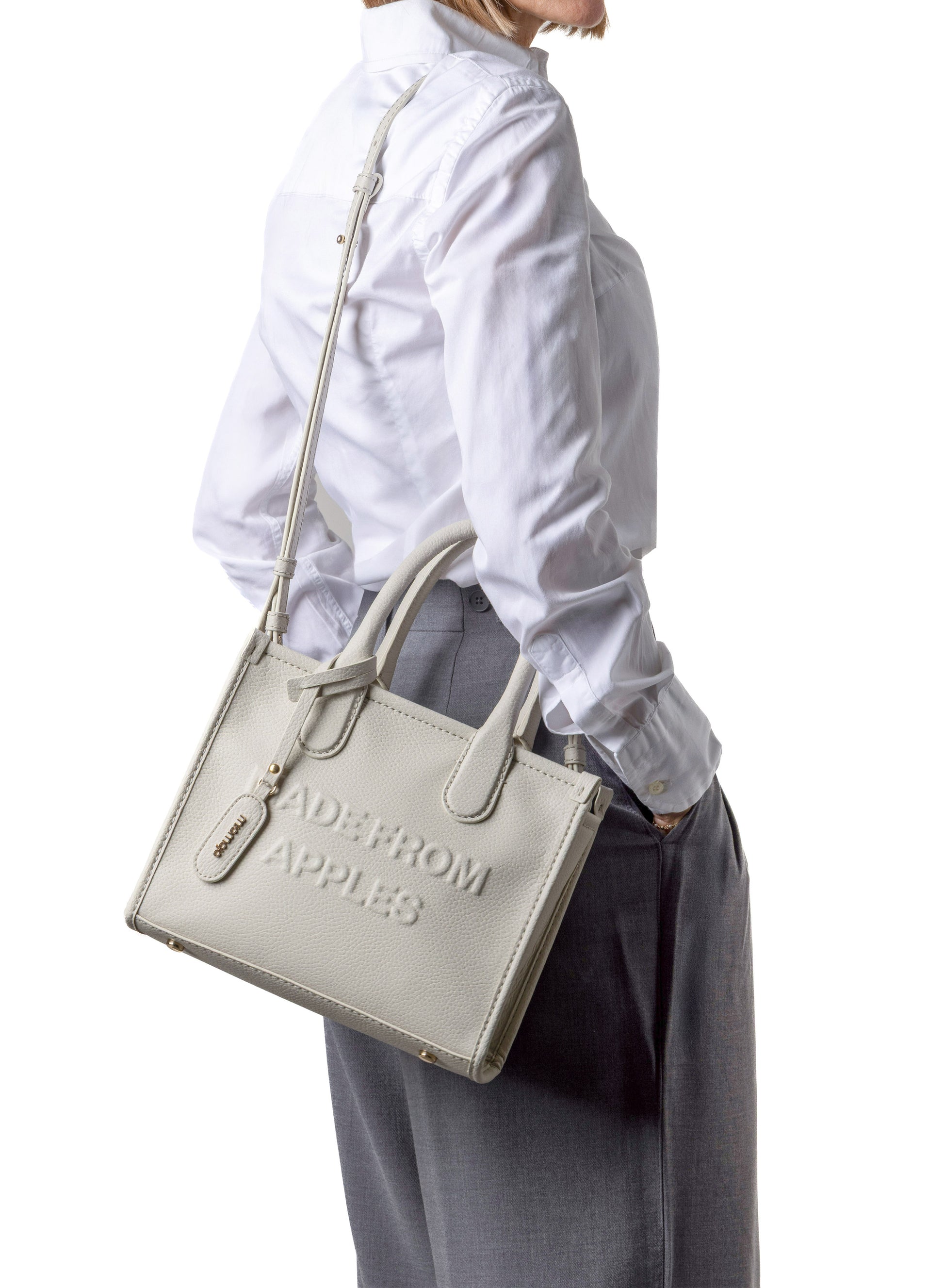 Alma Deluxe Tote Bag M Nuvola - Apple