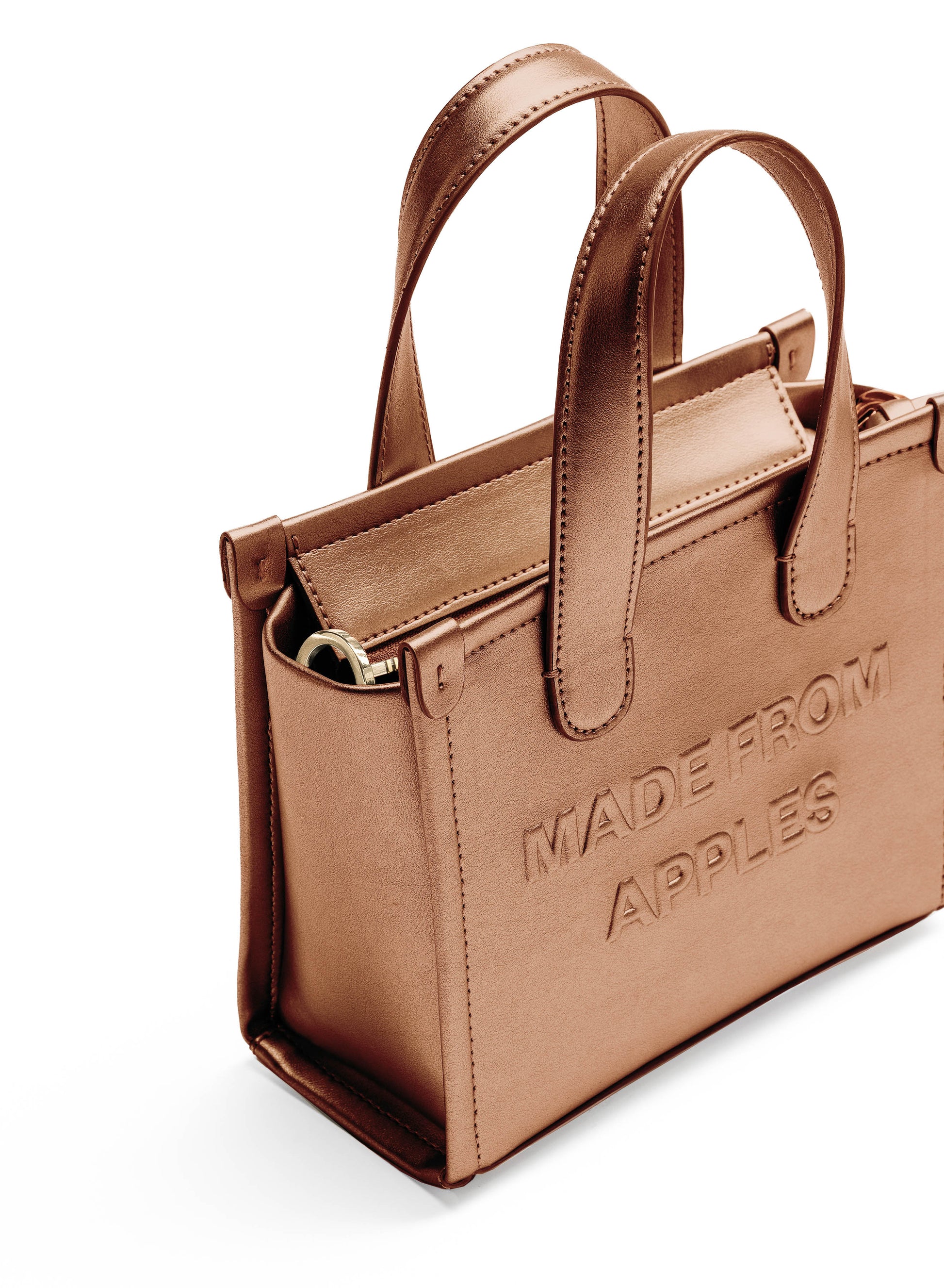 Alma Tote Bag S Bronzo - Apple