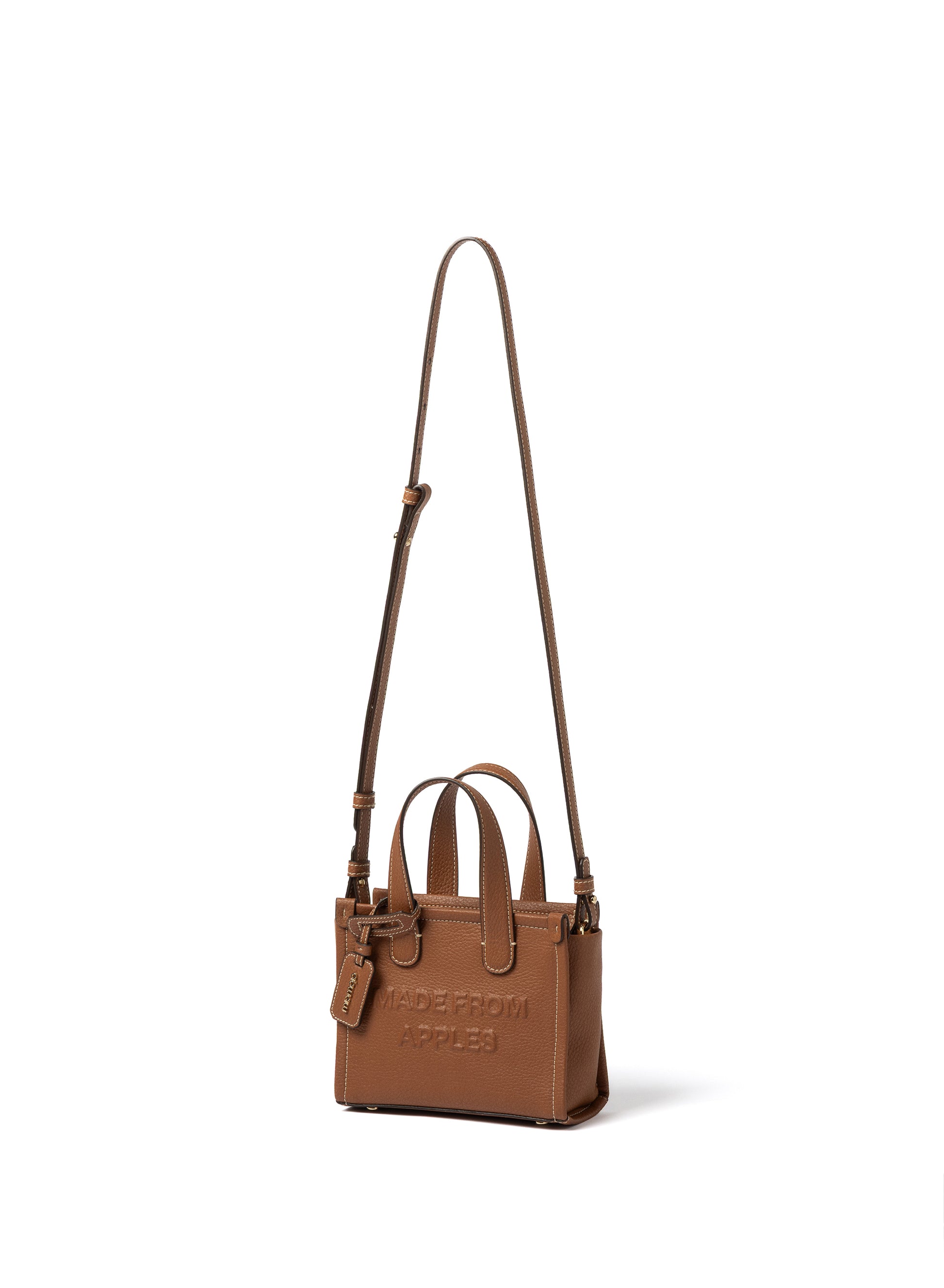 Alma Tote Bag S Cognac - Apple