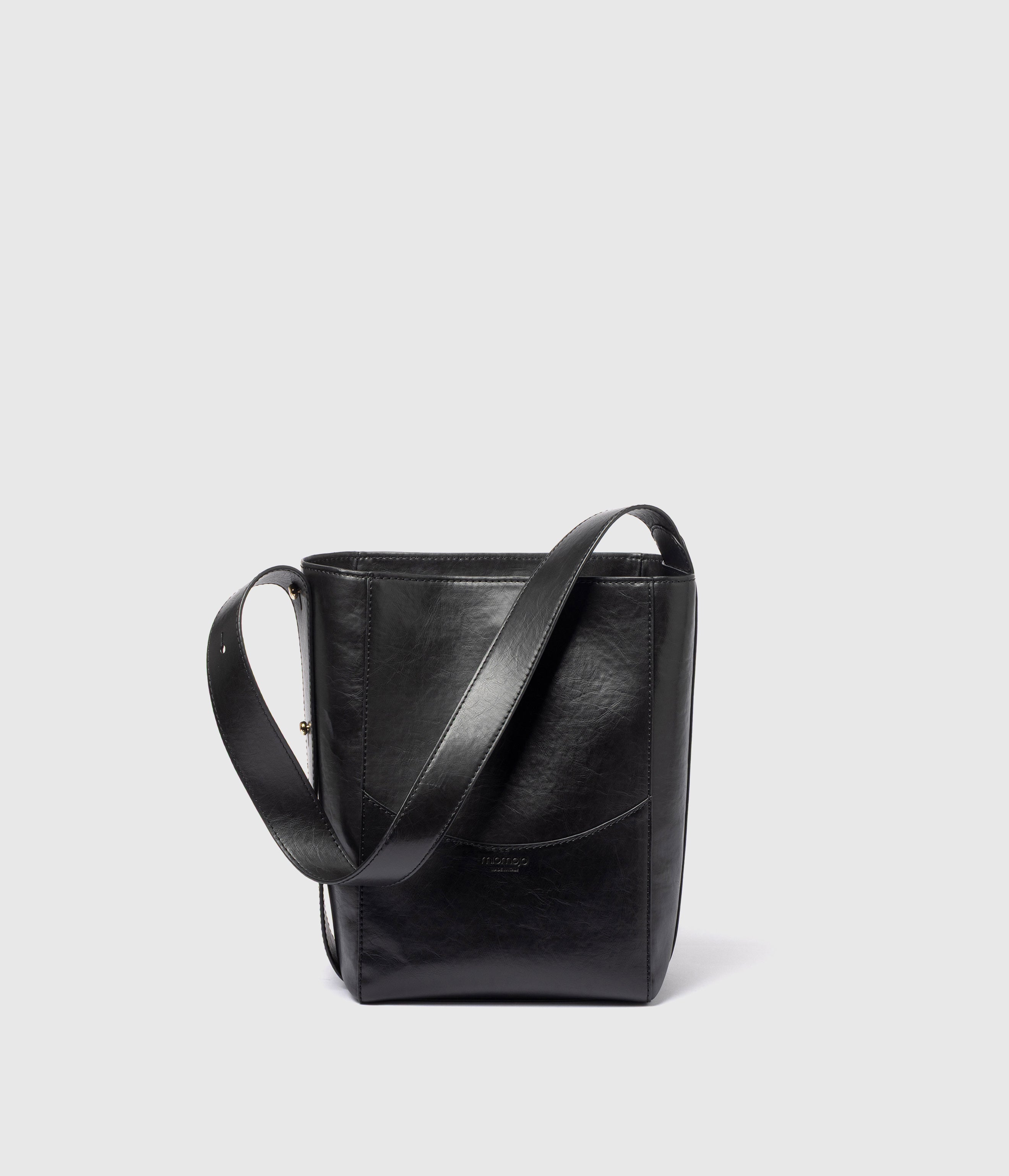 Aria Bucket Bag Black: vegan bag | Olives | Miomojo