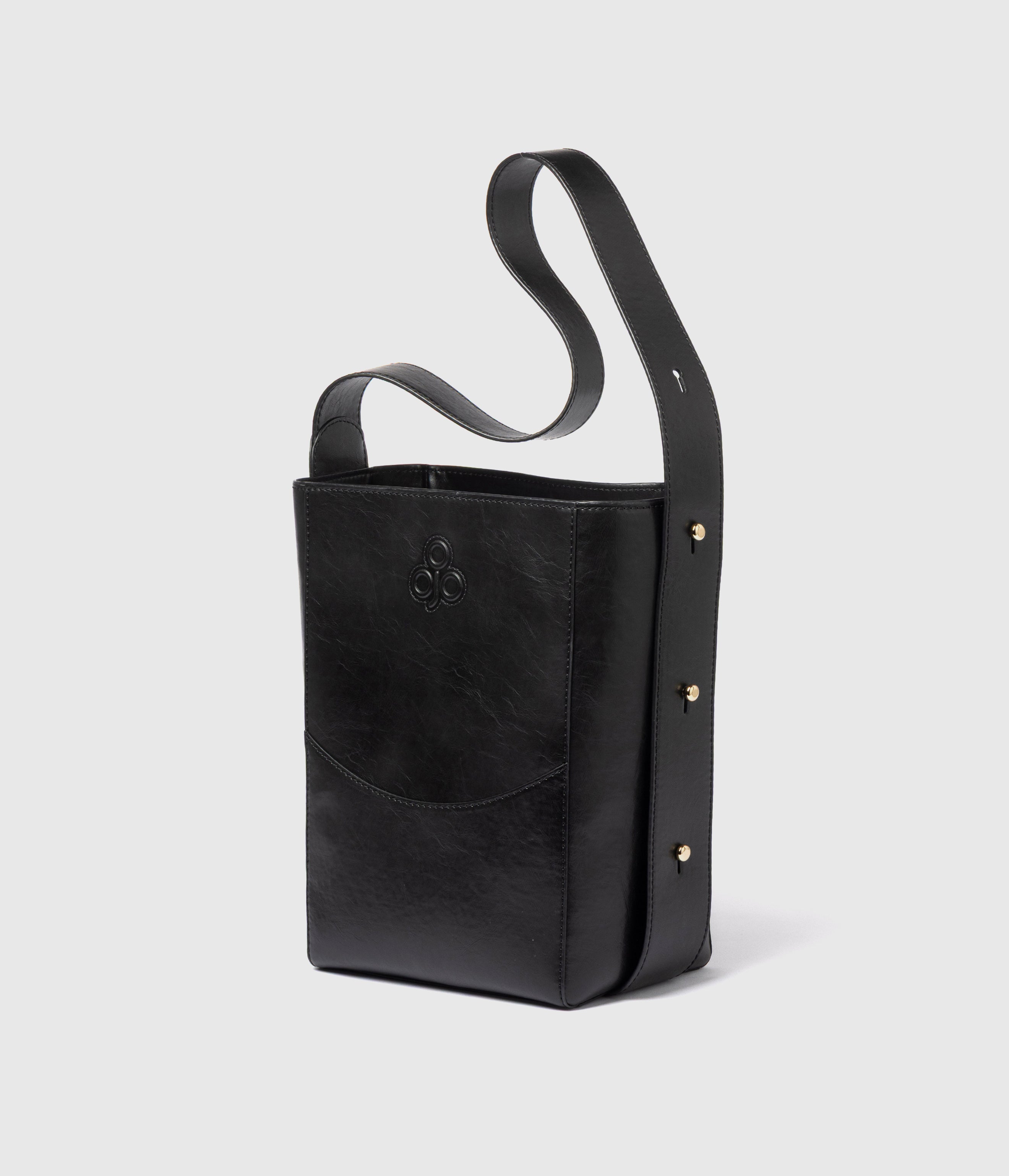 Aria Bucket Bag Black: vegan bag | Olives | Miomojo
