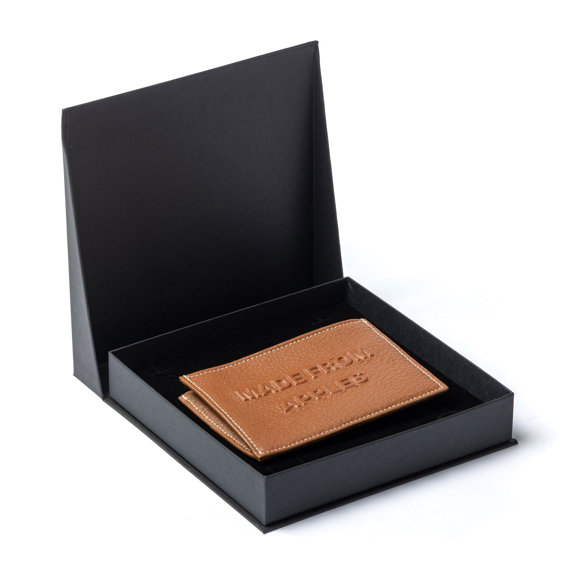 Ava Card Holder Cognac - Apple