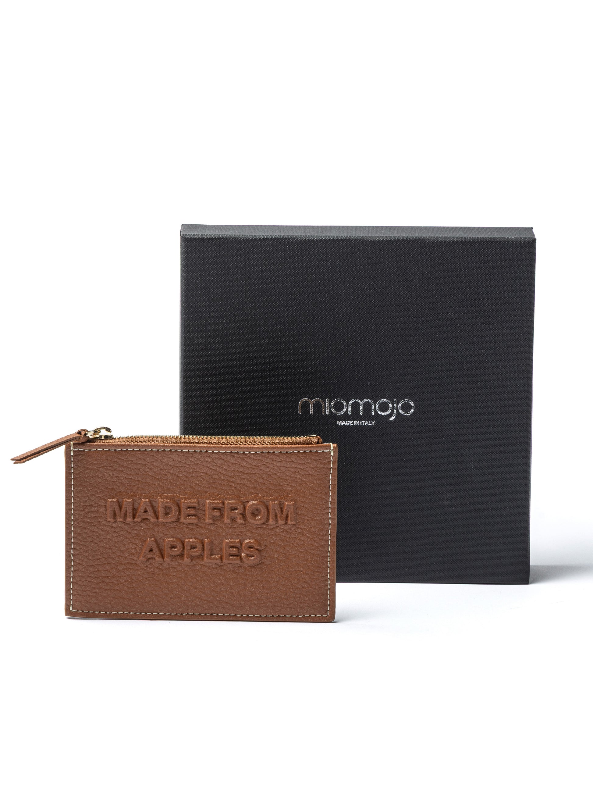Ava Card Holder Cognac - Apple