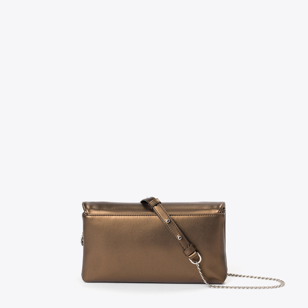 Gemma Clutch bag Bronzo - Corn