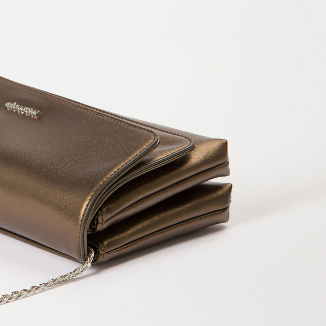 Gemma Clutch bag Bronzo - Corn