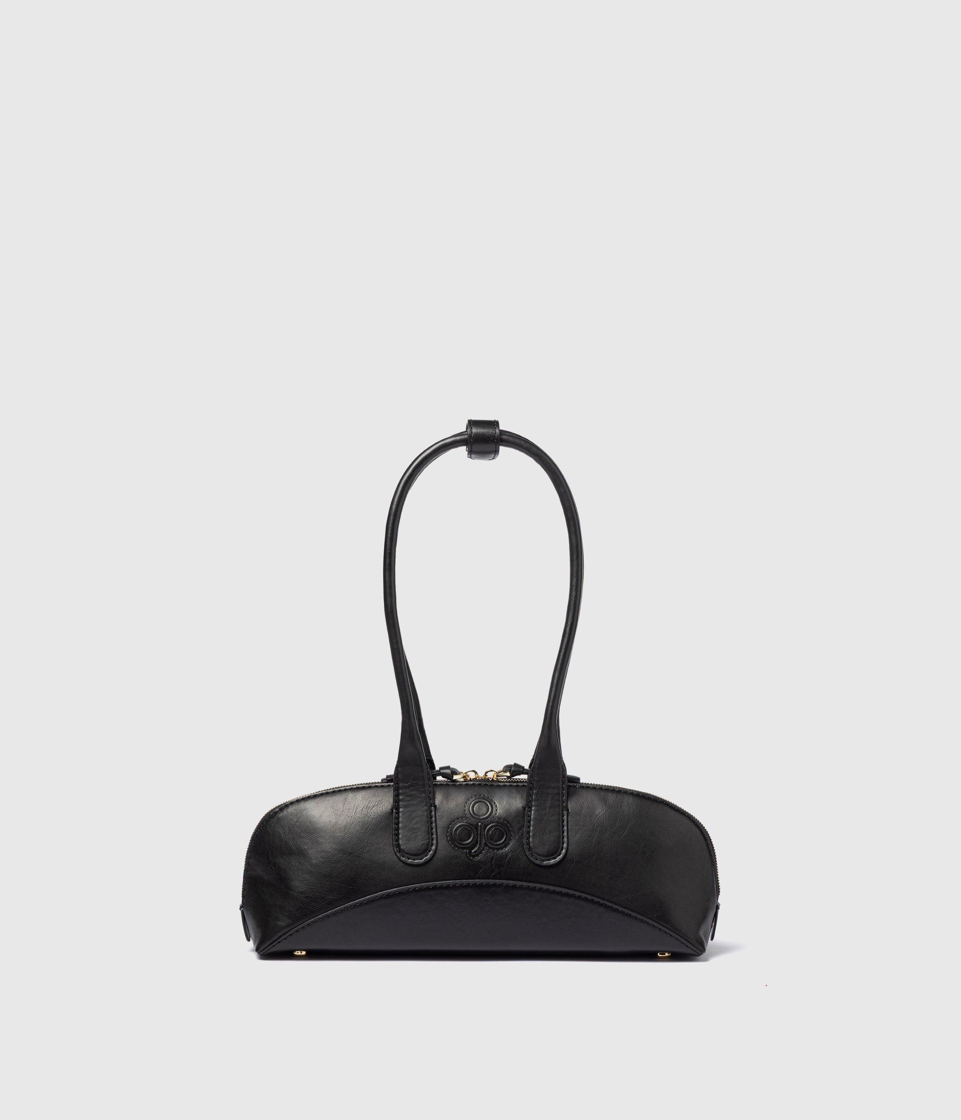 Gilda Shoulder bag - Schwarz (auf Olivenbasis)