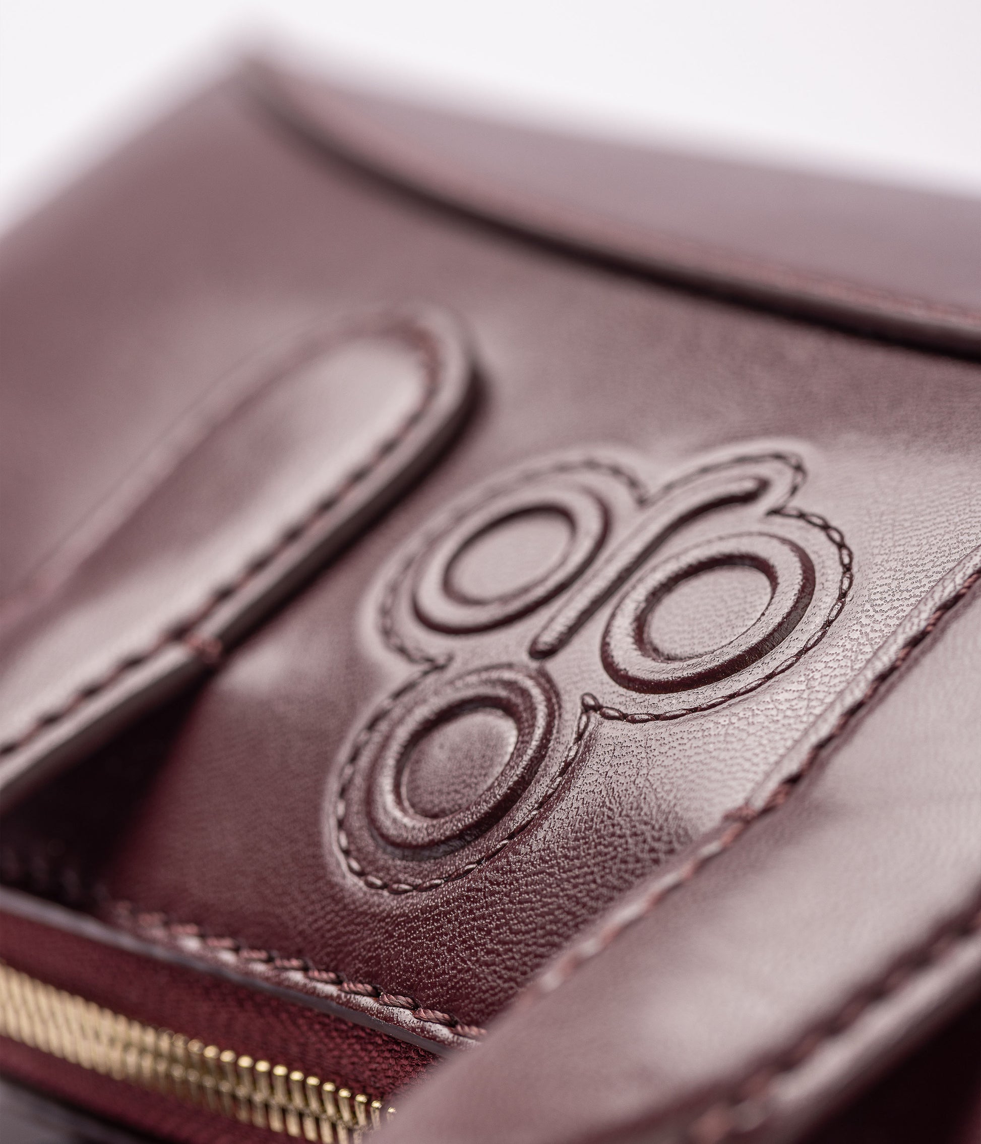 Gilda Shoulder bag - Borgogna (a base di mela)