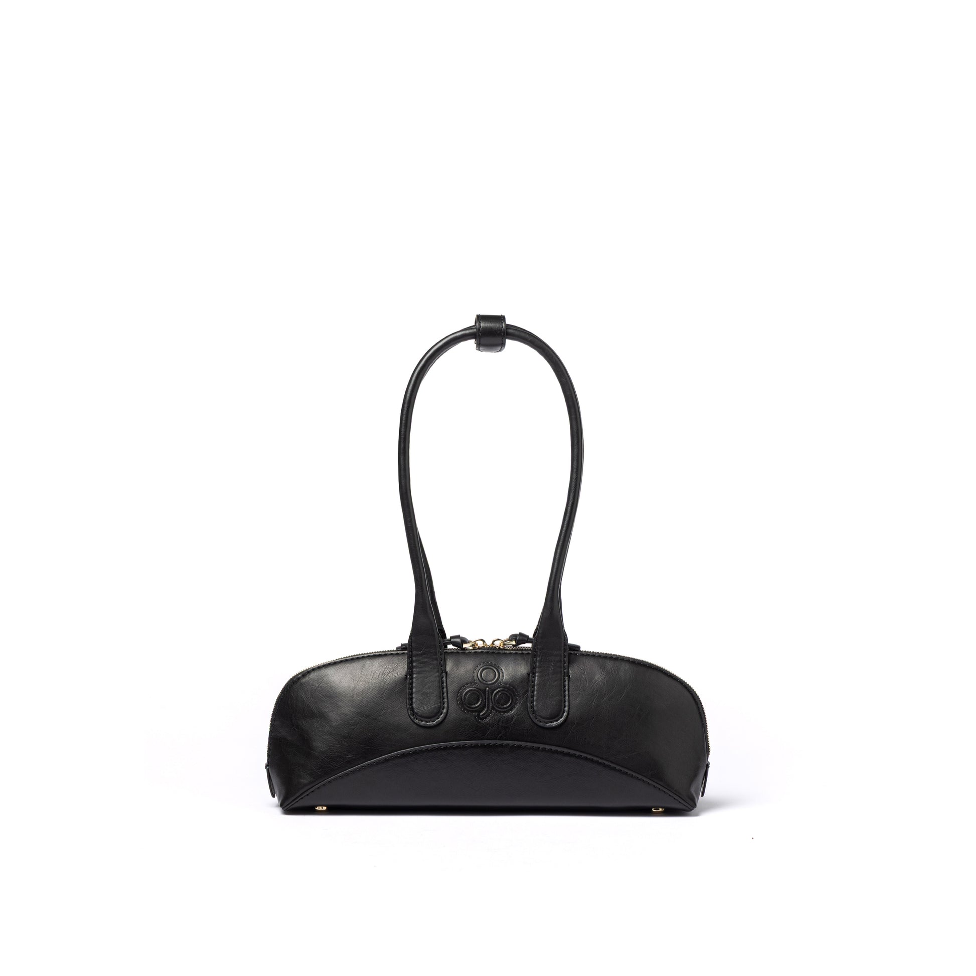 Gilda Baguette Bag Black - Olive