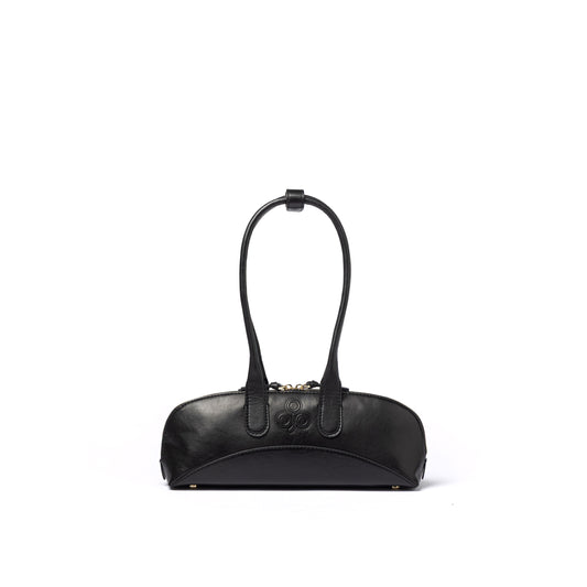 Gilda Baguette Bag Black - Olive