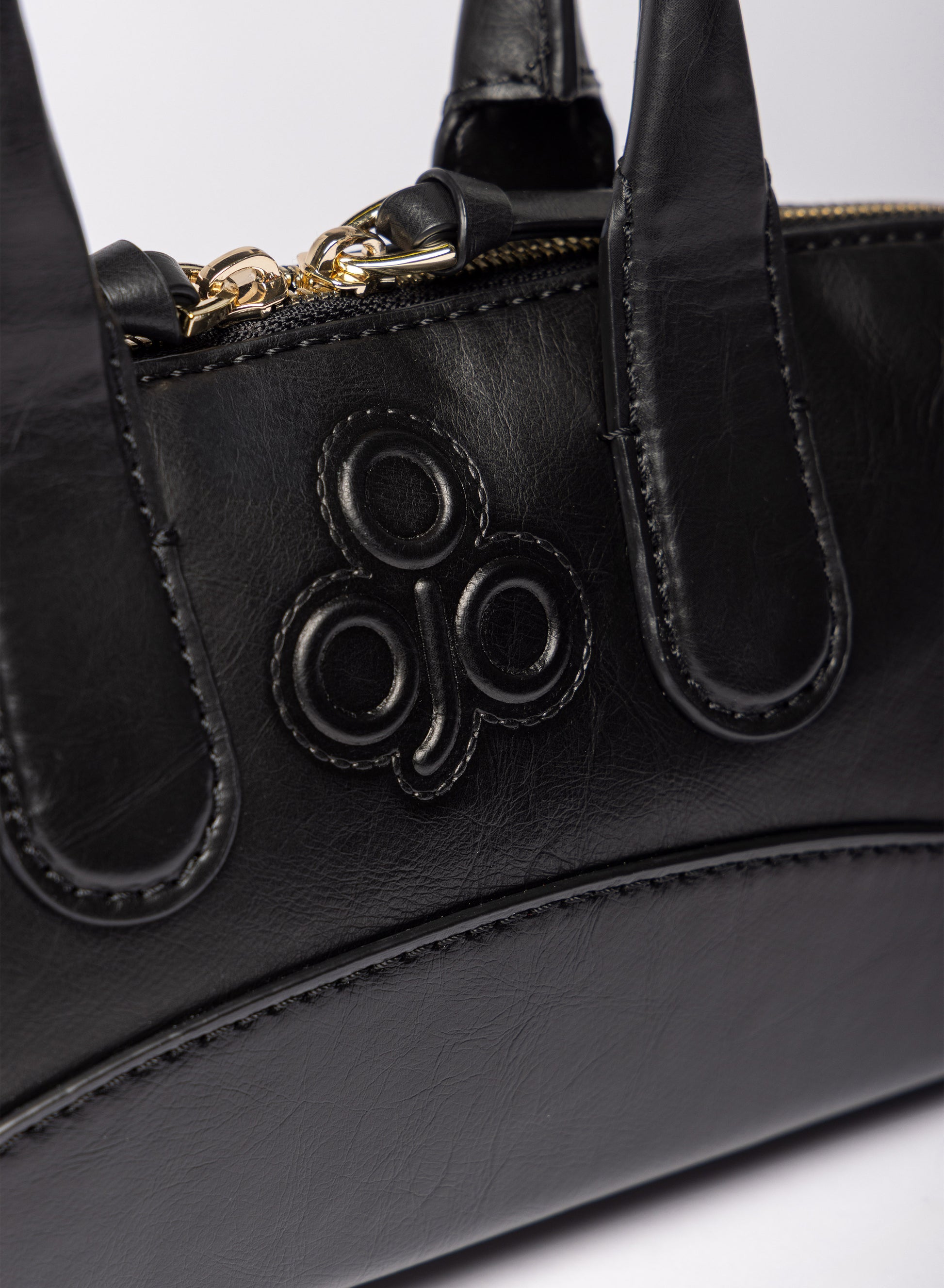 Gilda Baguette Bag Black - Olive