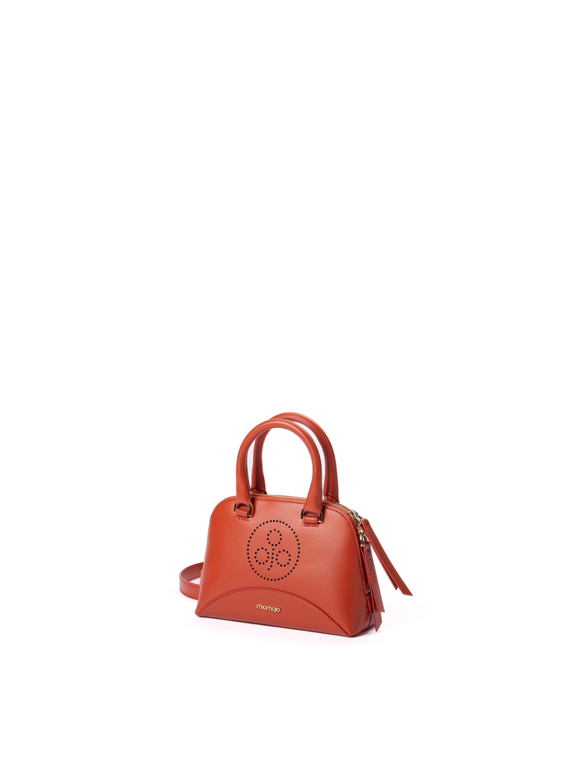 Isotta Bowler Bag S Terracotta – Apple