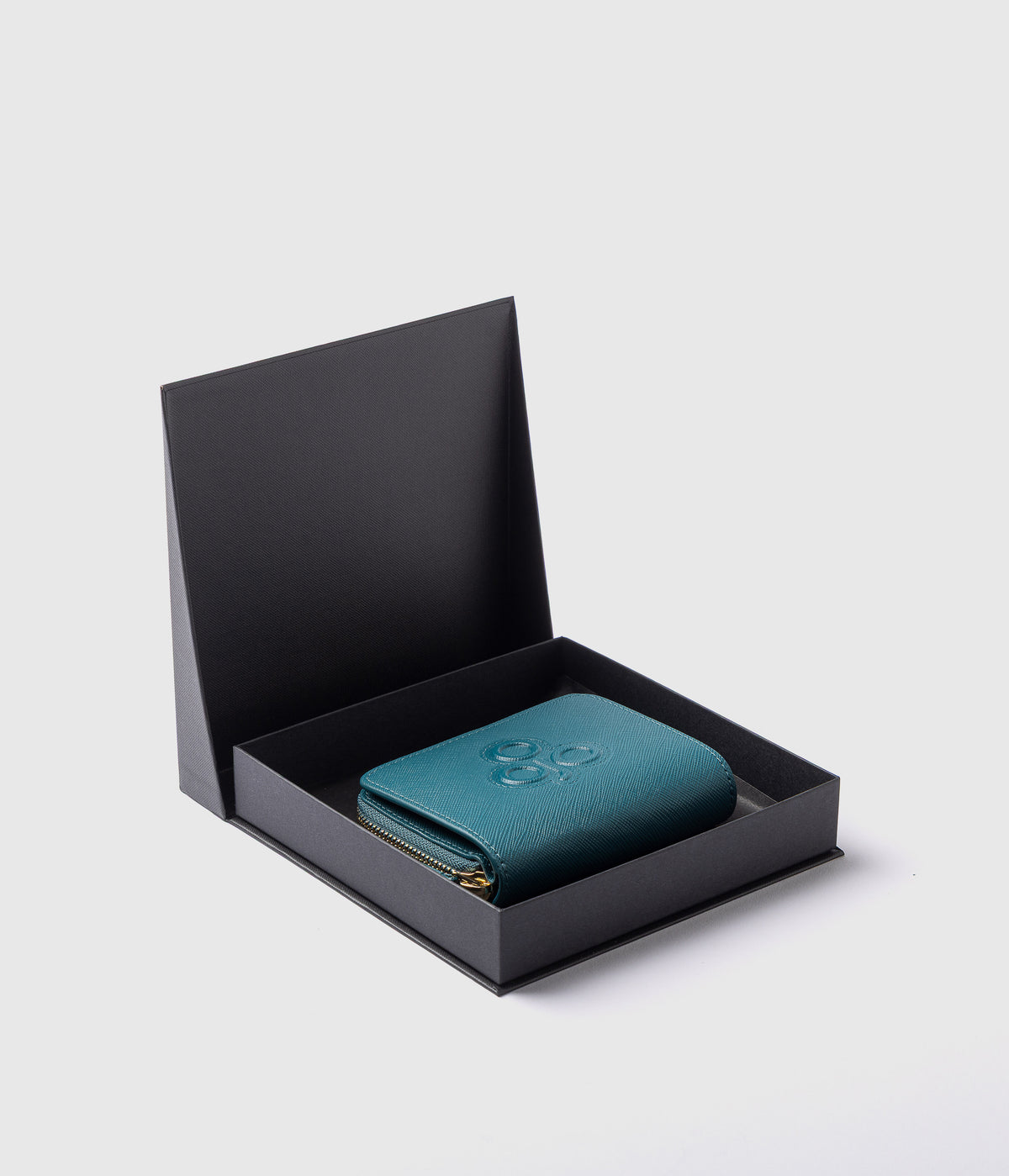 Jane Wallet – Teal (Orange-Based)