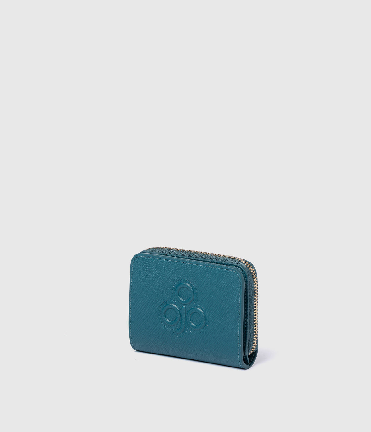 Jane Wallet – Teal (Orange-Based)