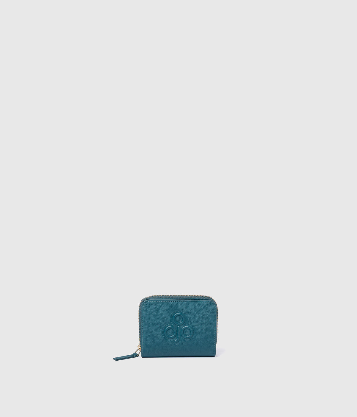 Jane Wallet – Teal (Orange-Based)