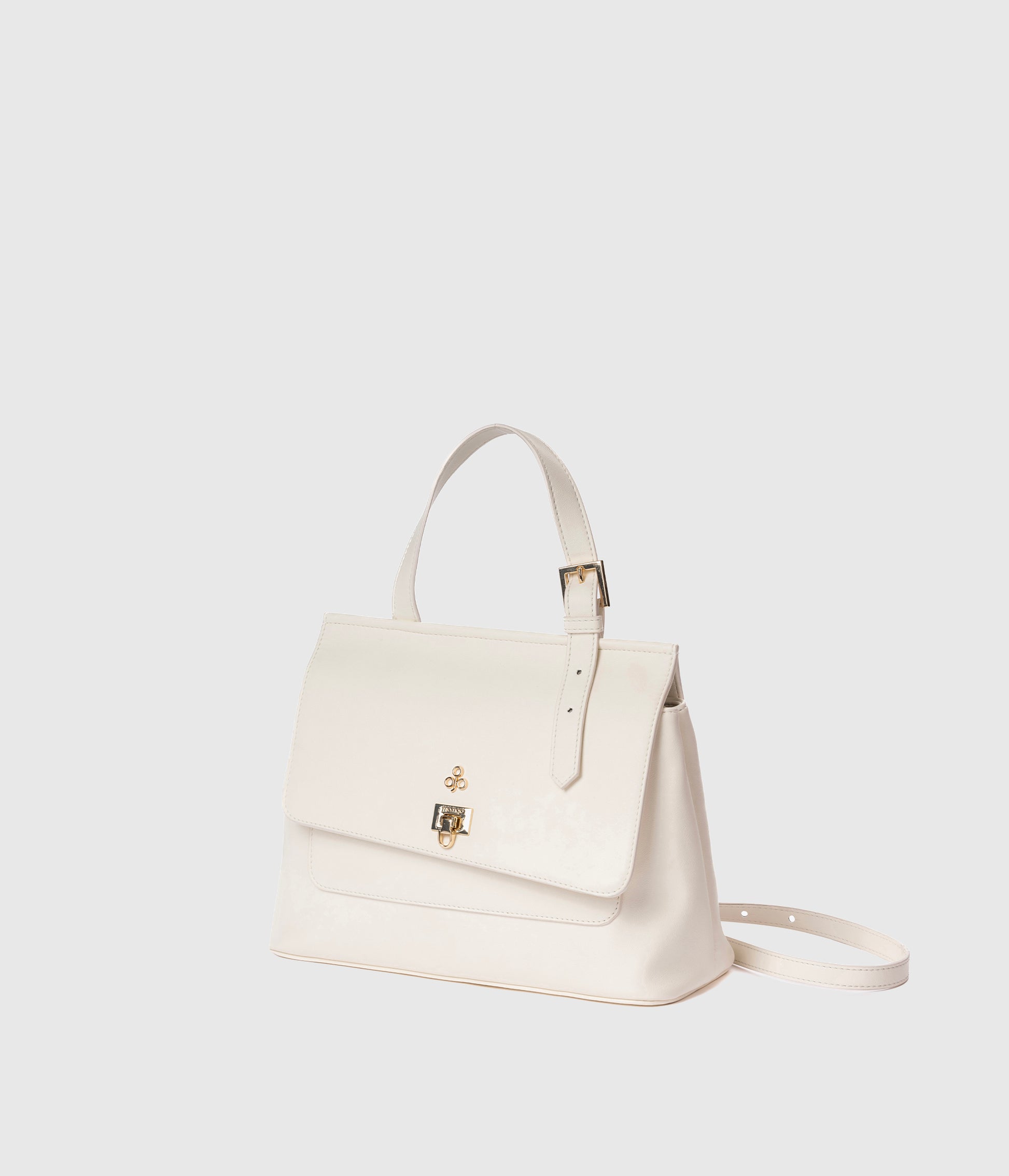 Tecla Handbag S - Coconut (Corn-based)