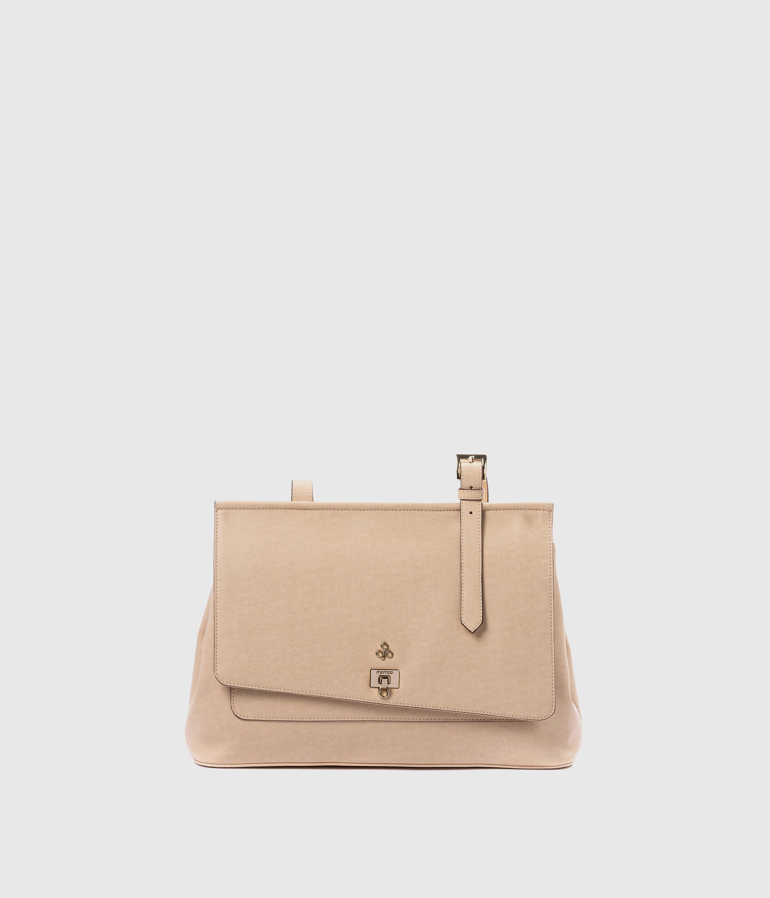 Tecla handbag Almond: vegan bag